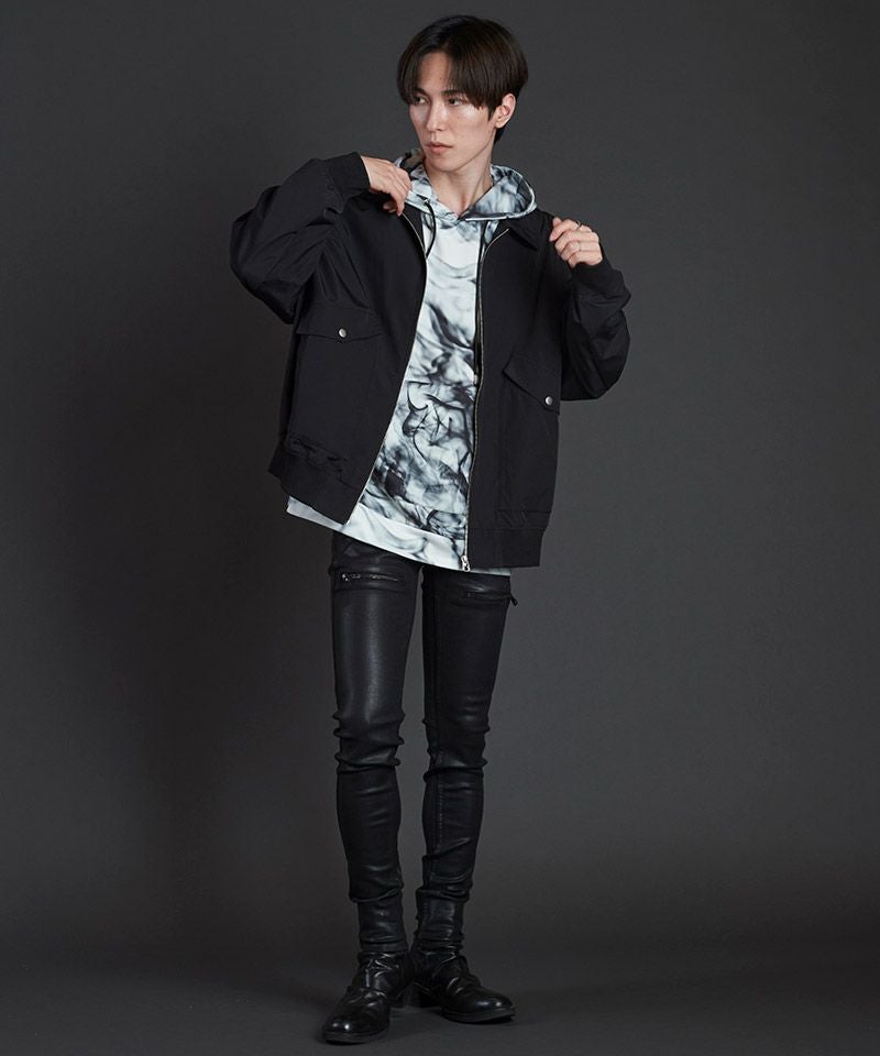 no id. black スパンコール ジャケット 50%OFF【NO ID.(ノーアイディー)】ﾉｰｶﾗｰ1B-JKT ジャケット(454006-733J