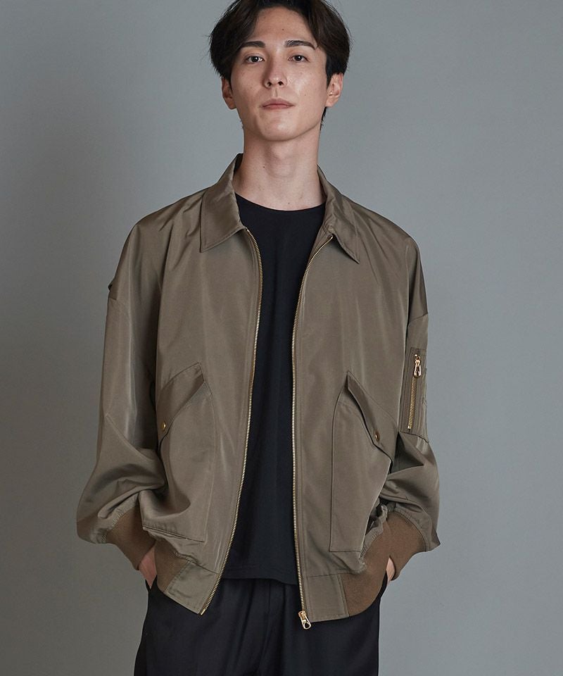 50%OFF【NO ID.(ノーアイディー)】BIG-G-1ﾌﾗｲﾄｼﾞｬｹｯﾄ(855006-839B