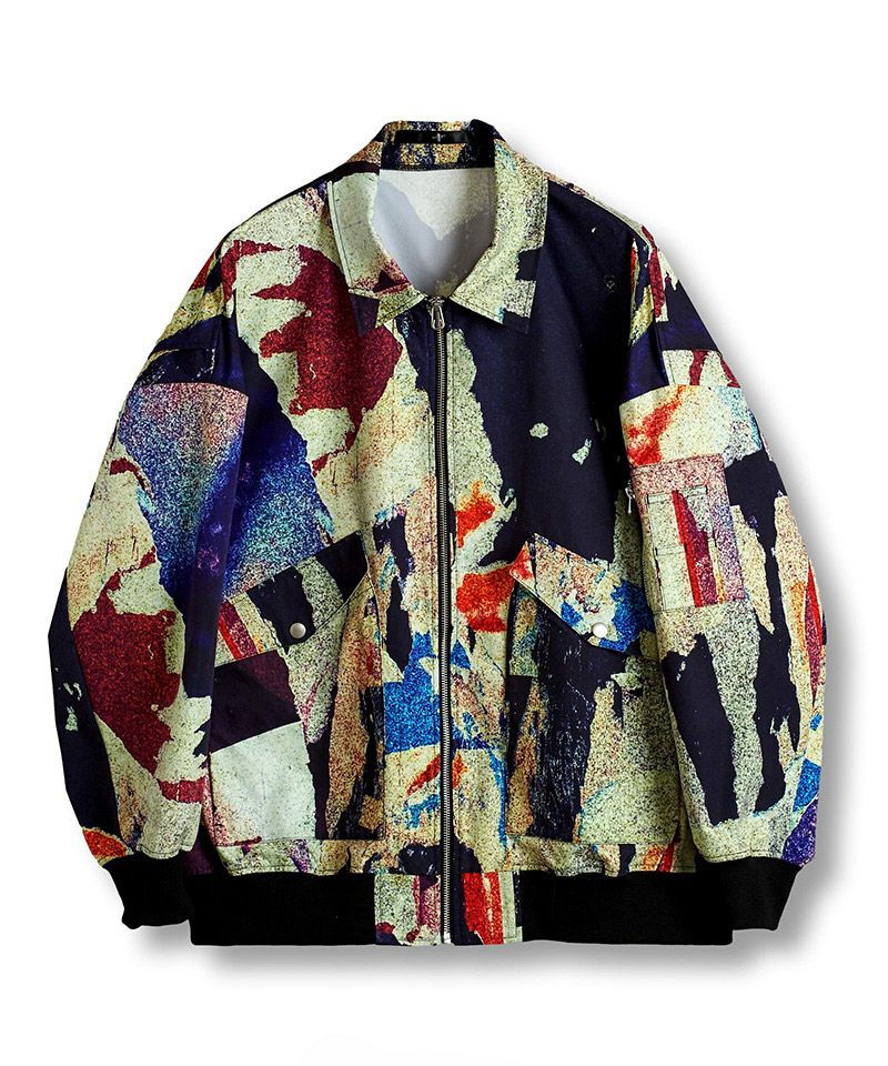 50%OFF【NO ID.(ノーアイディー)】BIG-G-1ﾌﾗｲﾄｼﾞｬｹｯﾄ(855006-839B