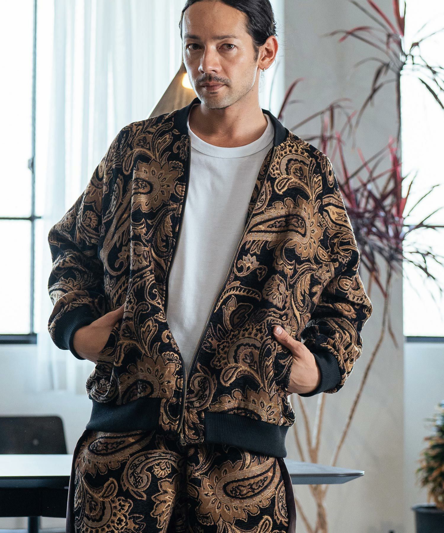 50%OFF【CAMBIO(カンビオ)】Gobelin Jacket ゴブランジャケット