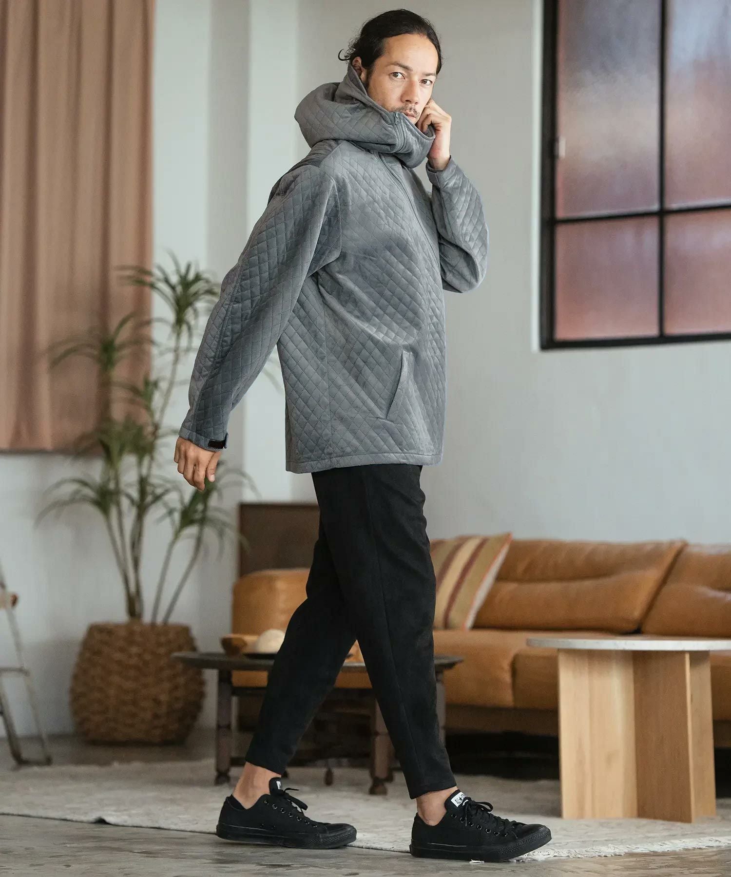L.G.B. モヒカンパーカー L.G.B. mohawk sport zip hoodie size 2 fits S / slim M This zip-up