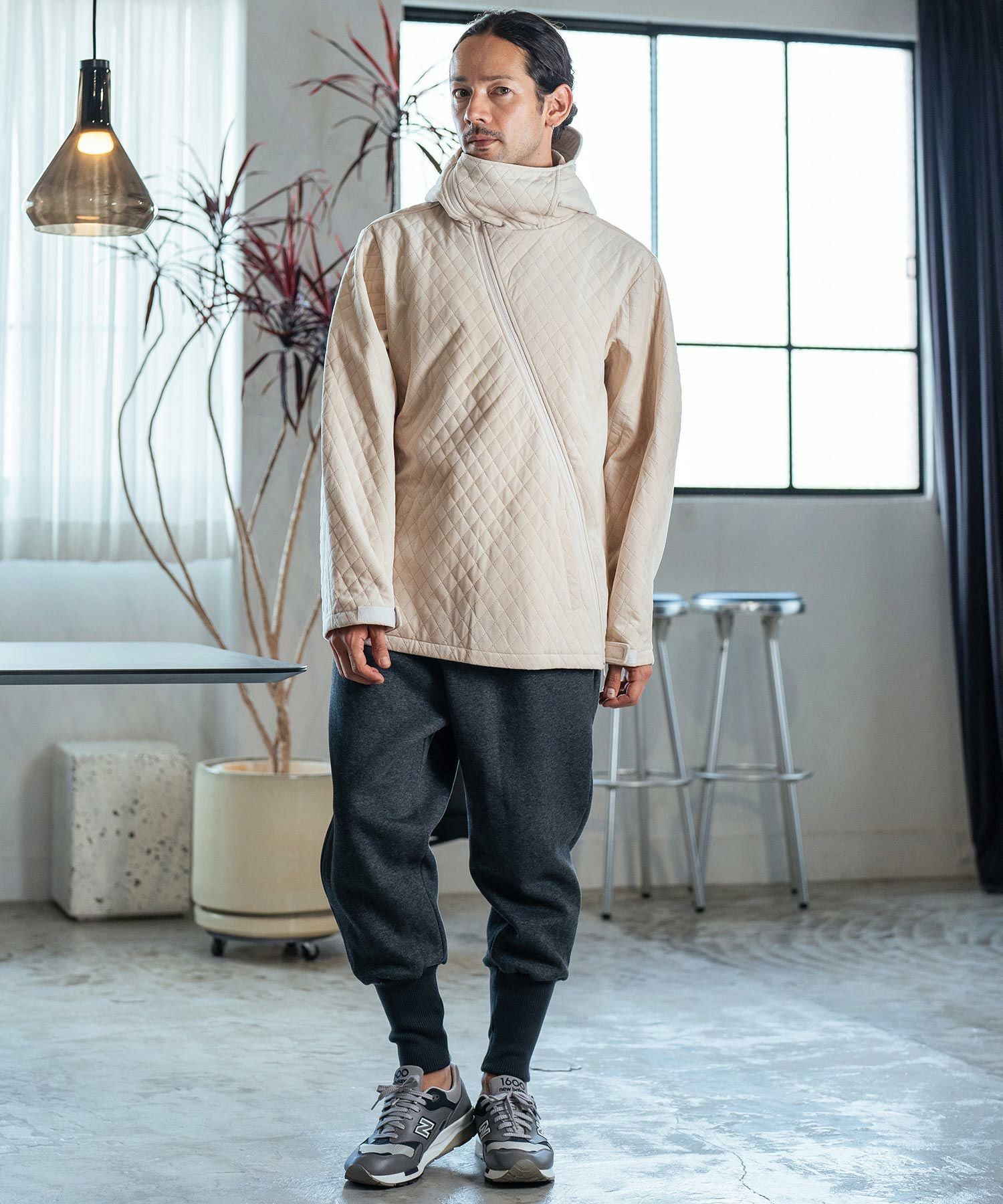 50%OFF【CAMBIO(カンビオ)】Velvet Quilted Zip Up Parka ジップアップ 50%OFF【CAMBIO(カンビオ)】Velvet Quilted Zip Up Parka ジップアップ