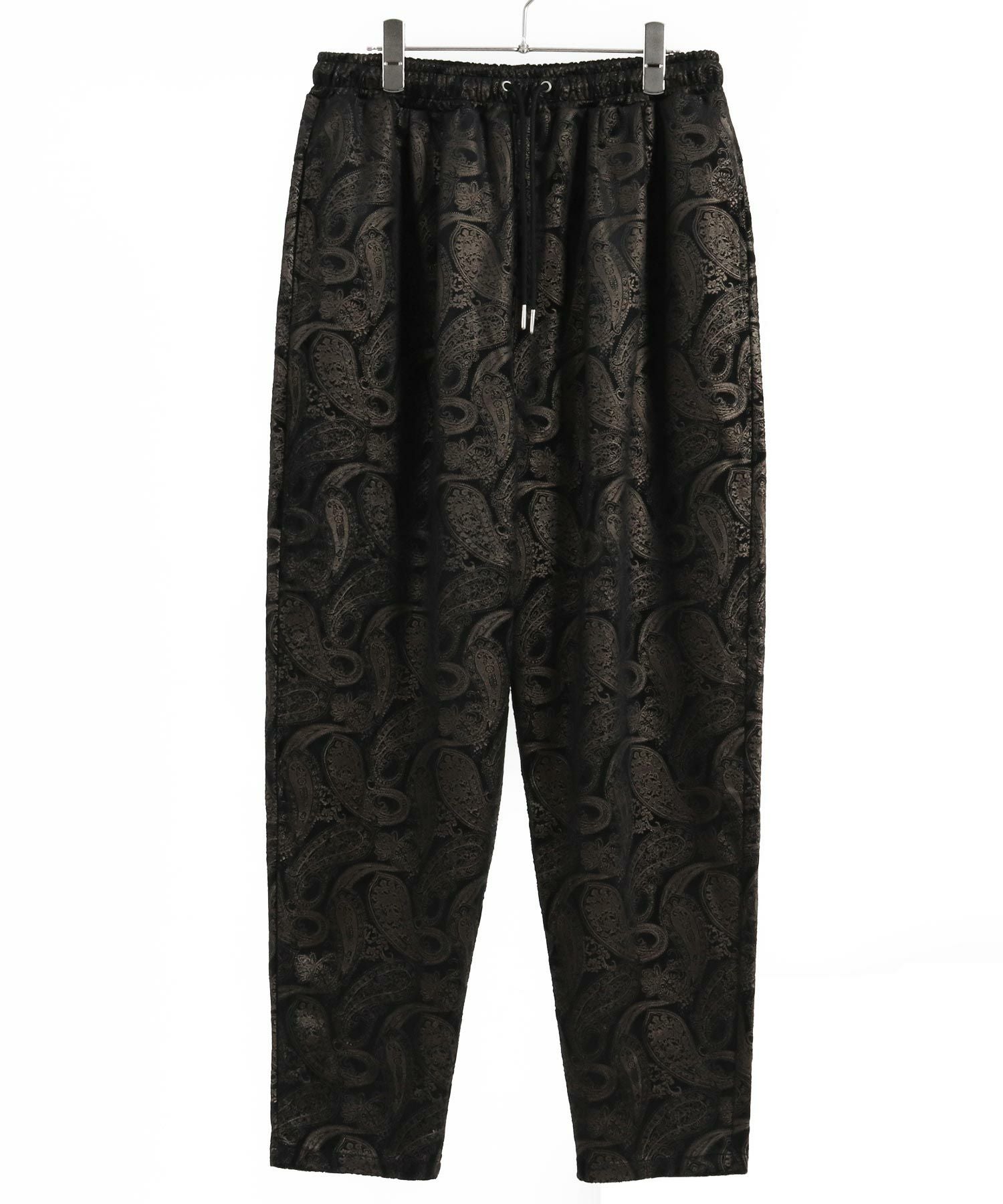 30%OFF【CAMBIO(カンビオ)】Paisley Two Tuck Pants ジョガーパンツ