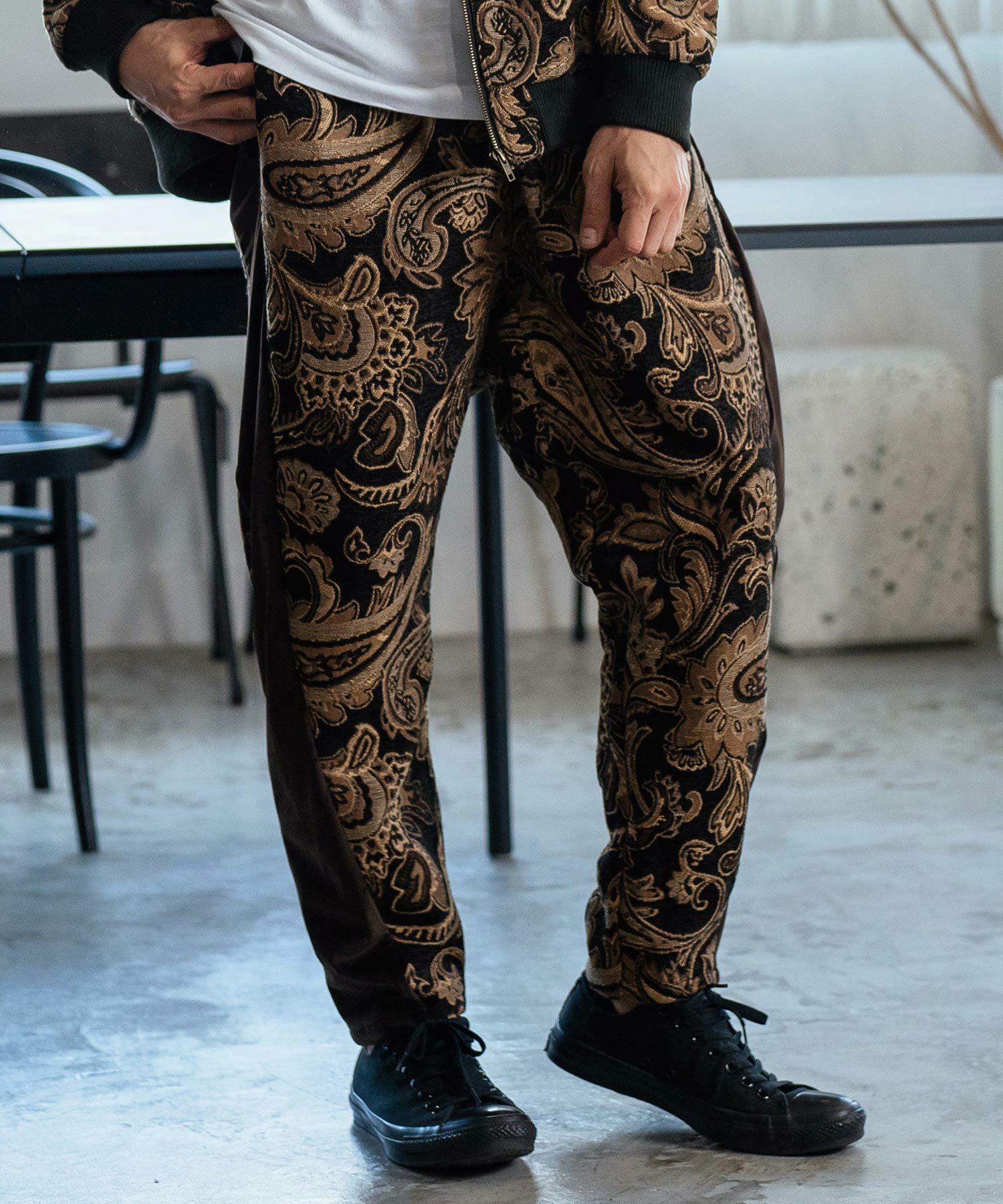 Gobelin Balloon Pants バルーンパンツ CAMBIO(カンビオ)】Gobelin Balloon Pants バルーンパンツ(CAM24SS-008