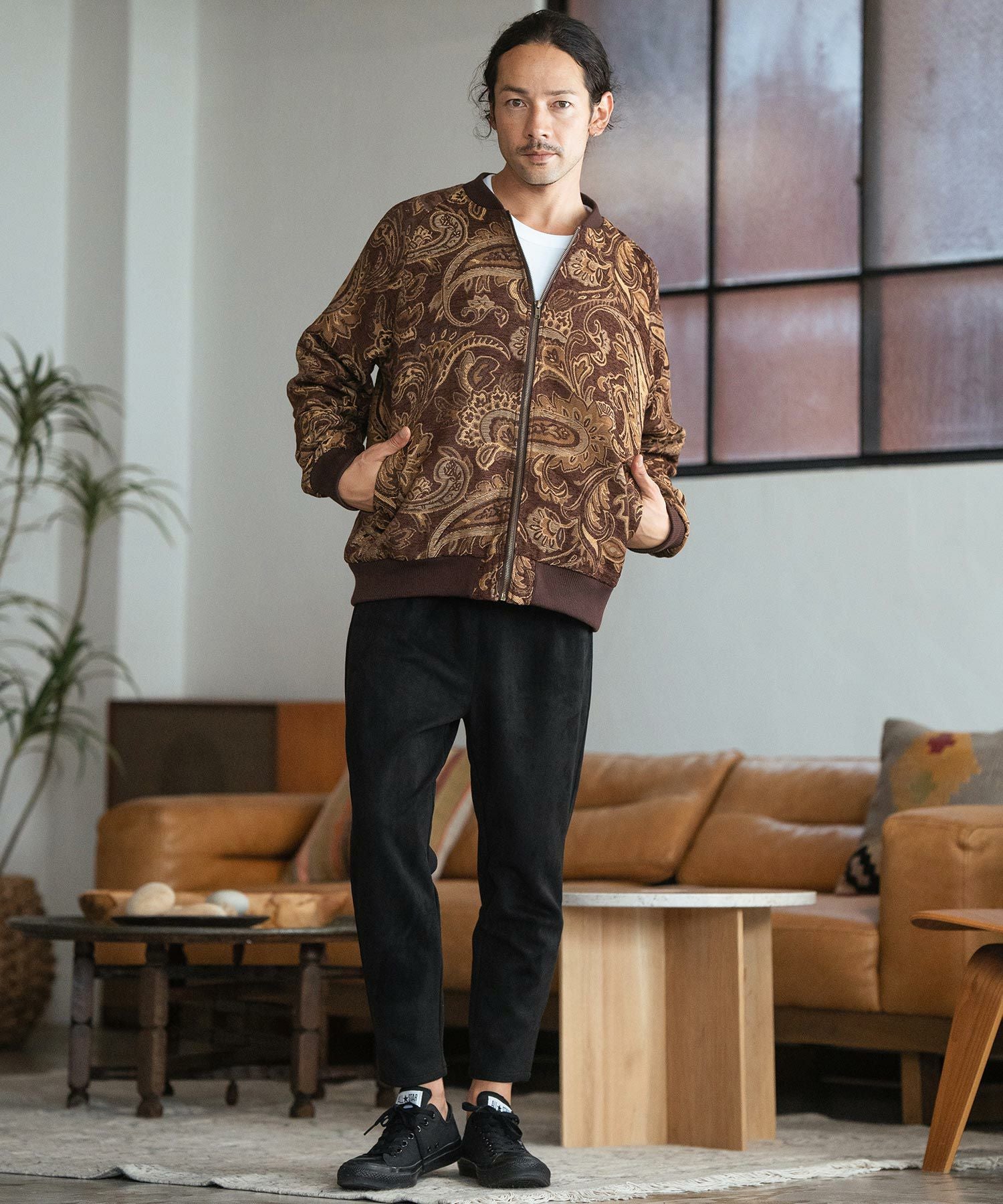 dirk schonberger スエードパンツ 30%OFF【CAMBIO(カンビオ)】Fake Suede Pants フェイクスエードパンツ