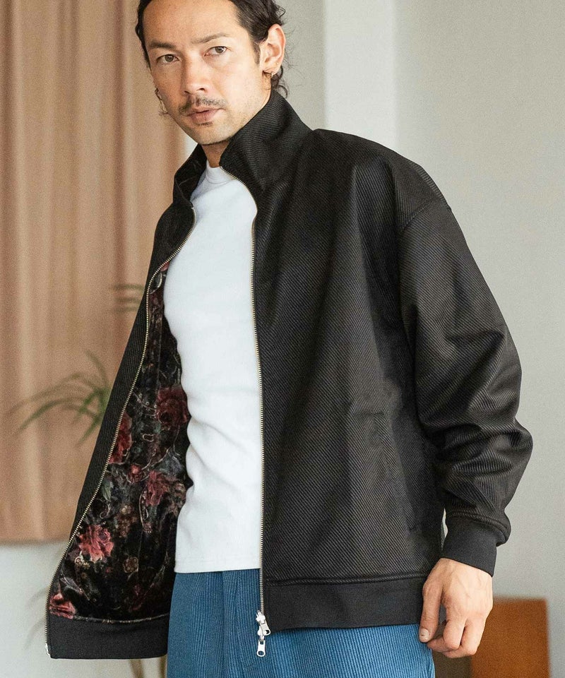 30%OFF【CAMBIO(カンビオ)】Reversible Stand Collar Jacket スタンド 