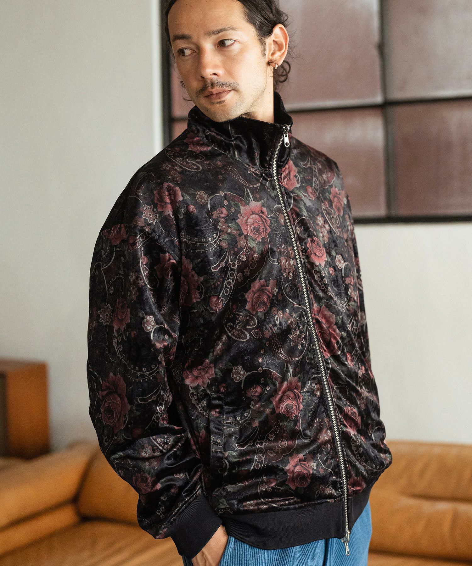 30%OFF【CAMBIO(カンビオ)】Reversible Stand Collar Jacket スタンド