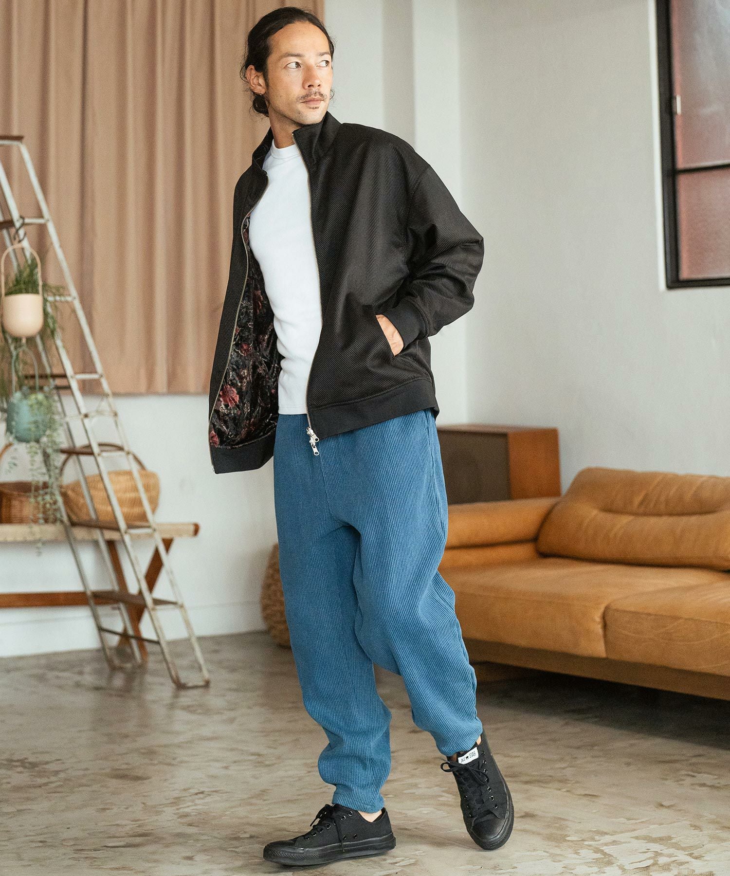 30%OFF【CAMBIO(カンビオ)】Reversible Stand Collar Jacket スタンド