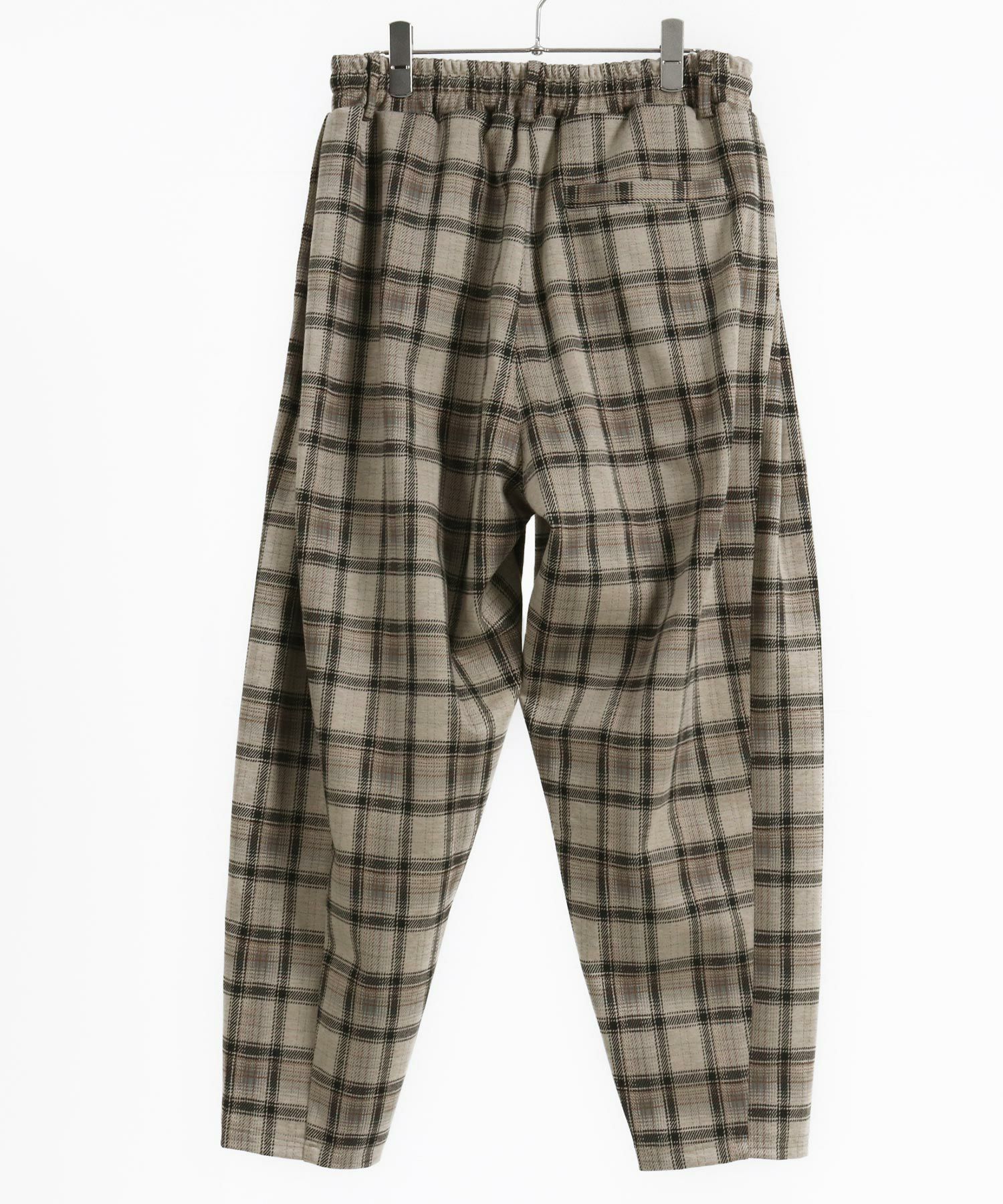 30%OFF【CAMBIO(カンビオ)】Check Ponti Wide Balloon Silhouette