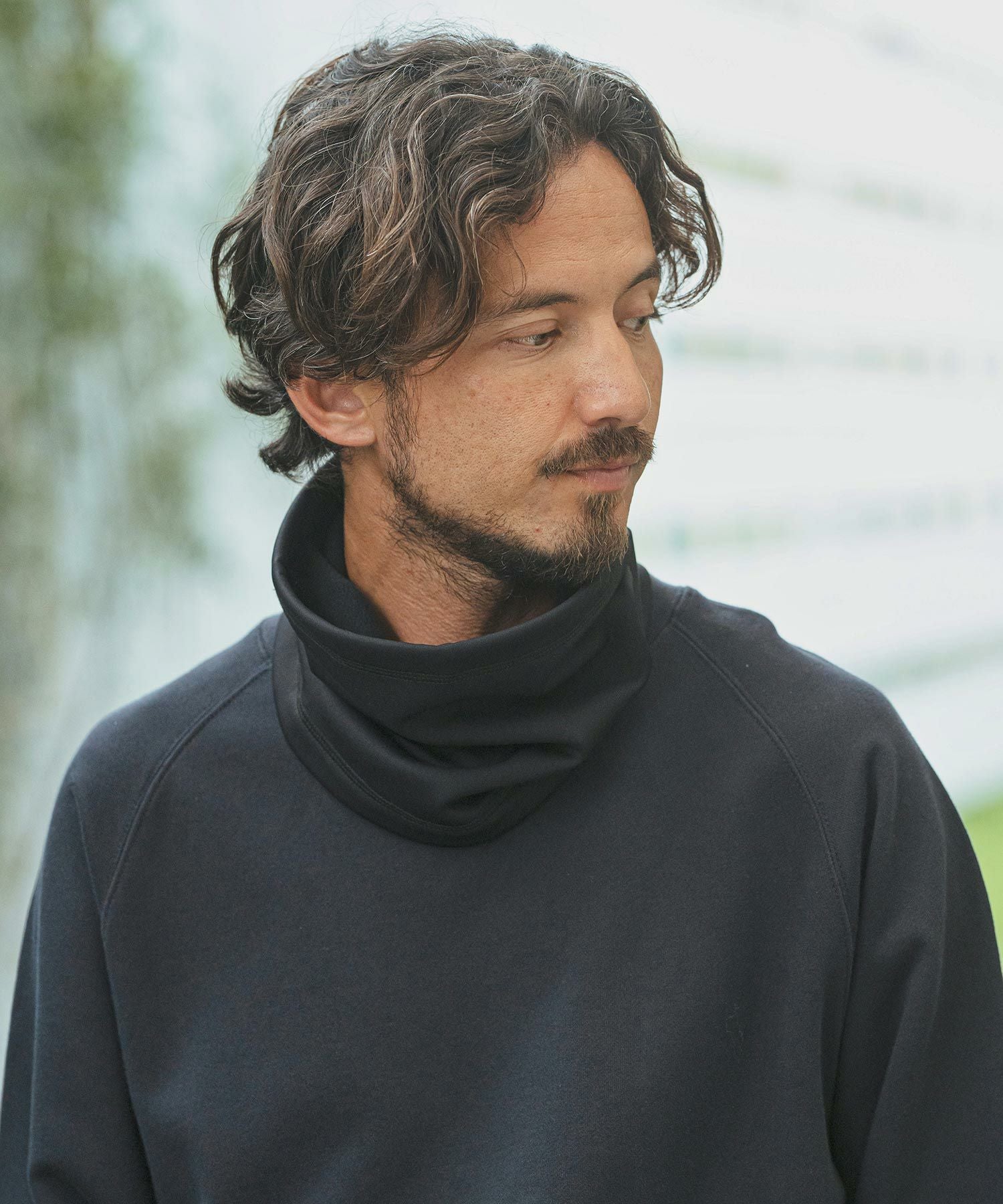 50%OFF【CAMBIO(カンビオ)】Cordura Nylon Back Fleece Neck Warmer