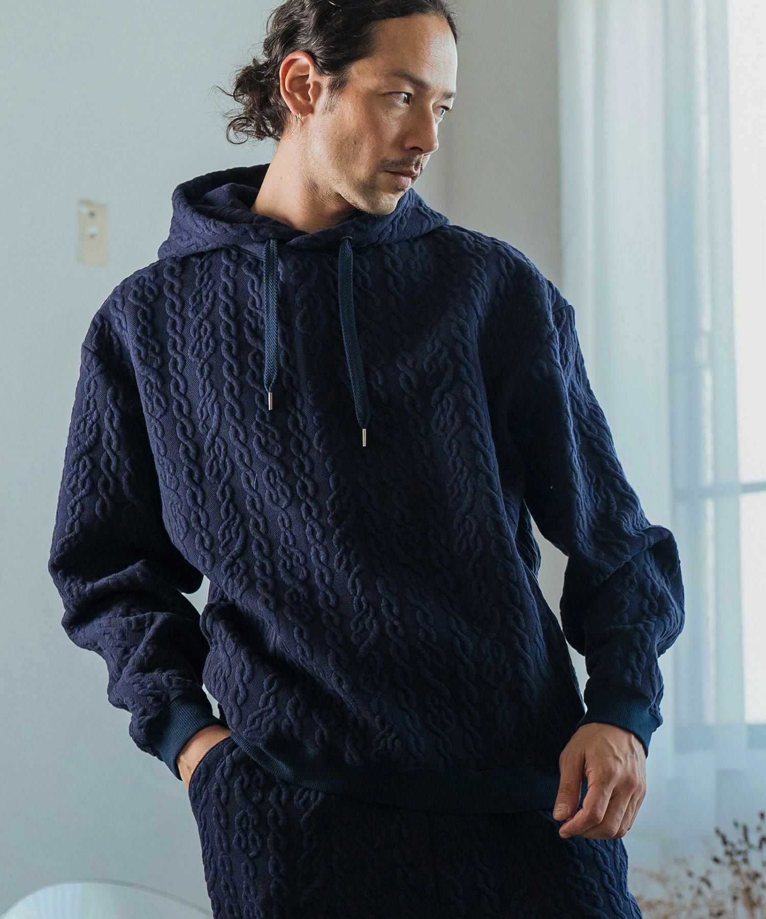 30%OFF【CAMBIO(カンビオ)】Japanese Fabricケーブルキルティングプル