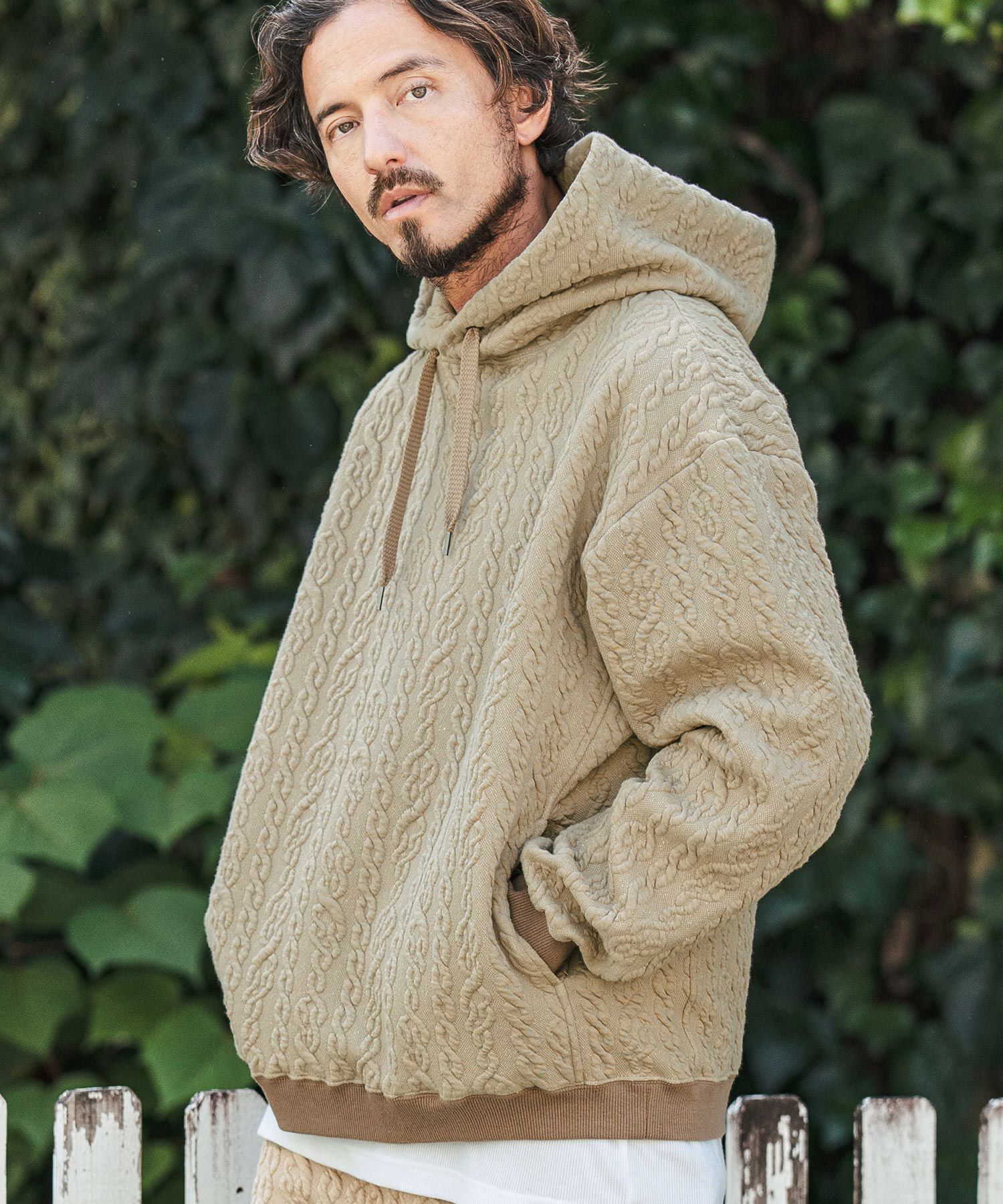 30%OFF【CAMBIO(カンビオ)】Japanese Fabricケーブルキルティングプル