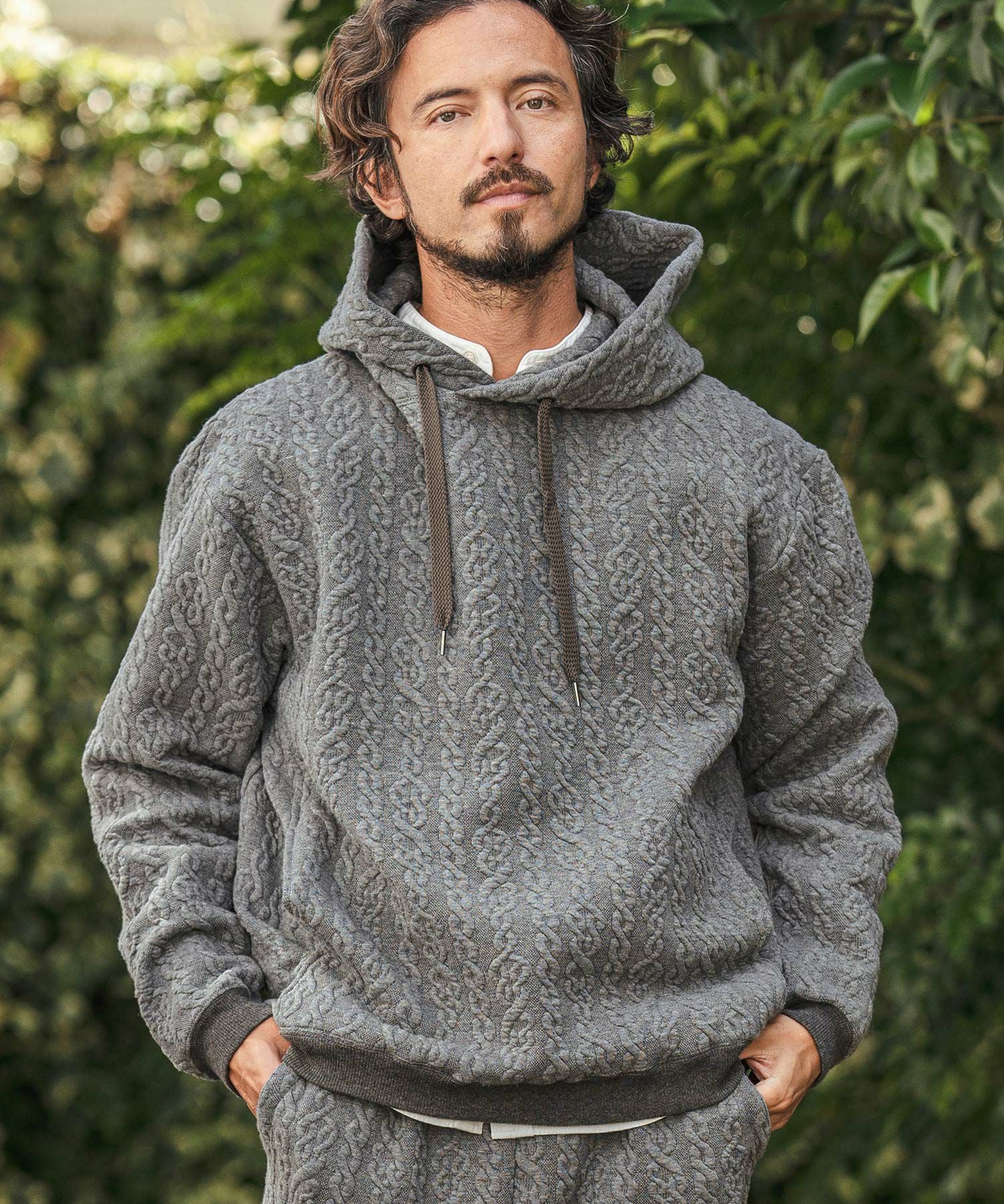 30%OFF【CAMBIO(カンビオ)】Japanese Fabricケーブルキルティングプル