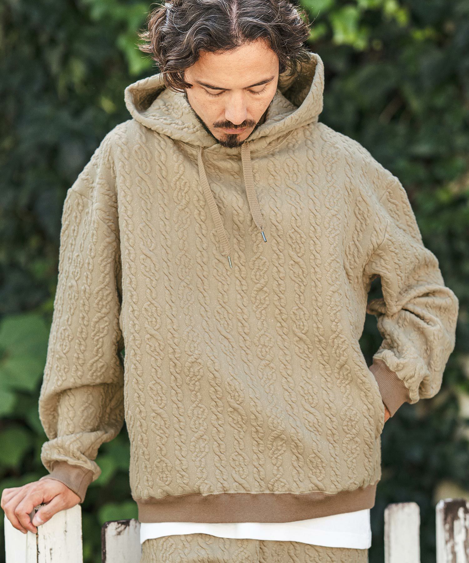 30%OFF【CAMBIO(カンビオ)】Japanese Fabricケーブルキルティングプル