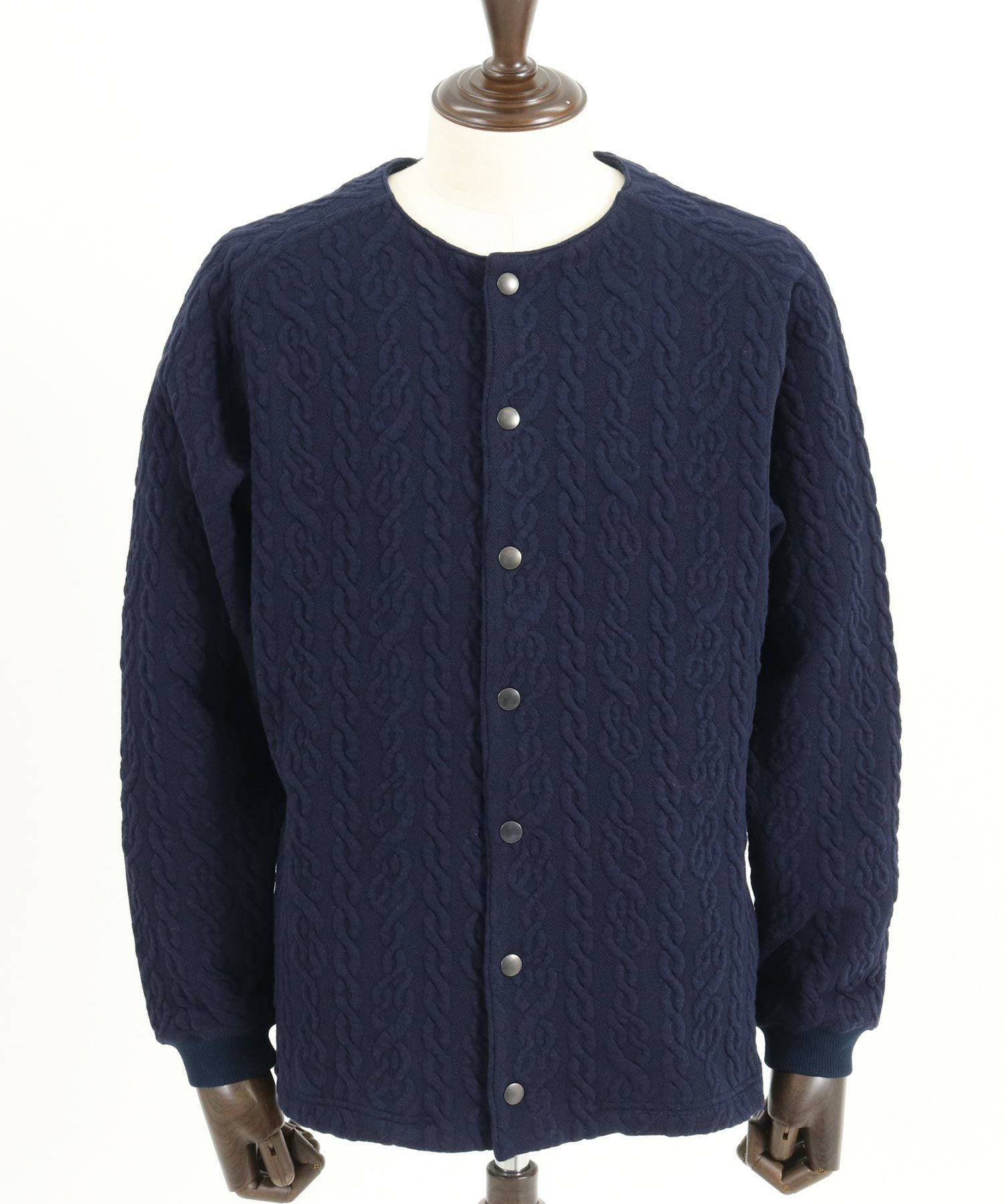 30%OFF【CAMBIO(カンビオ)】Japanese Fabricケーブルキルティングノー