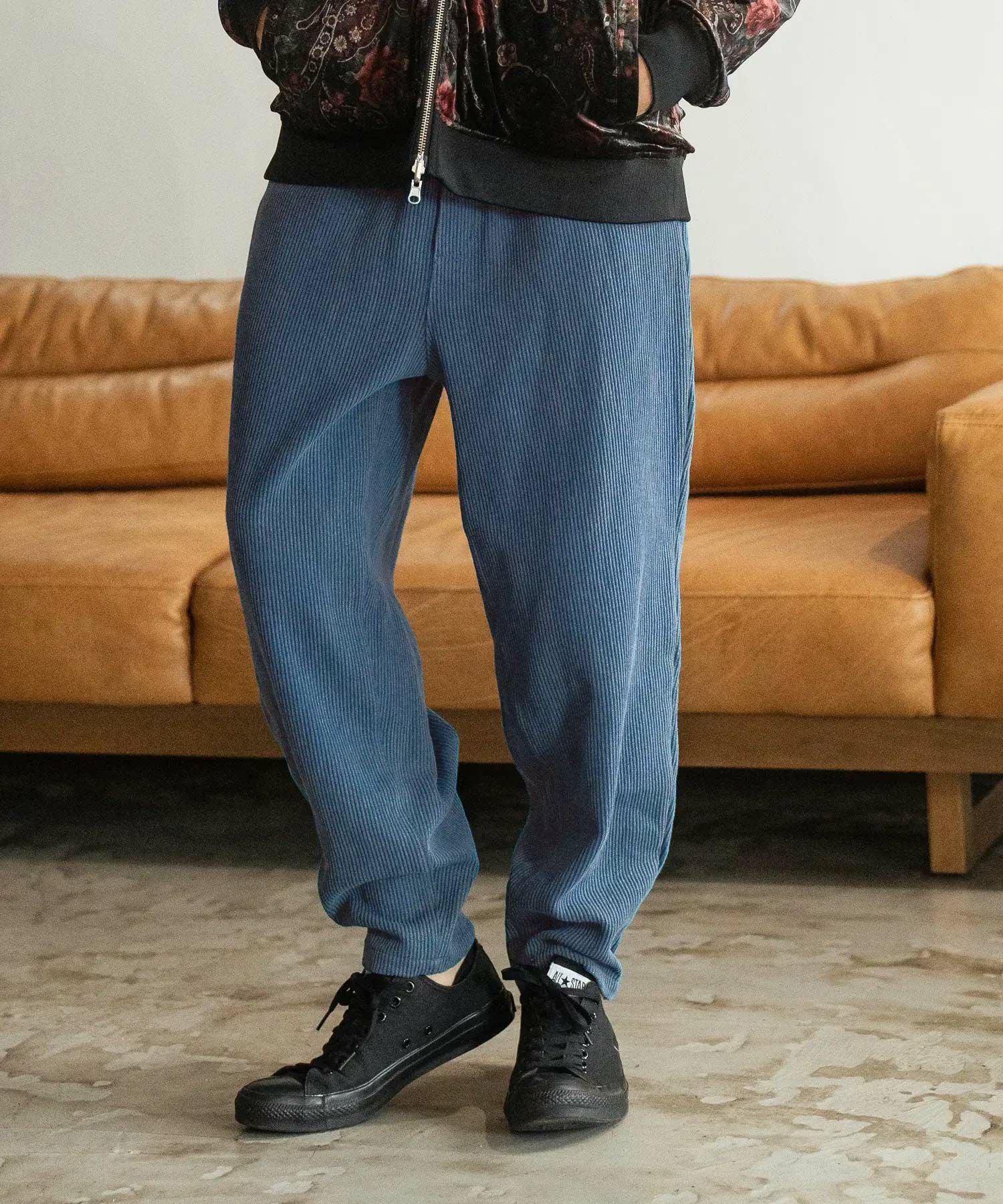 50%OFF【CAMBIO(カンビオ)】 Diamond Quilted Denim Balloon Pants