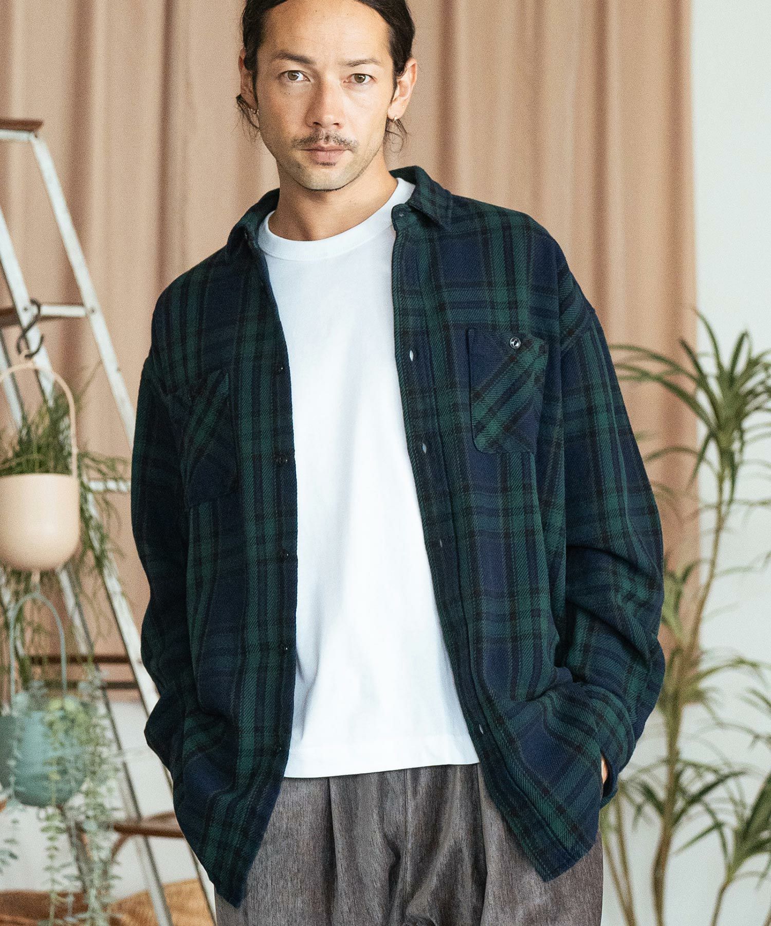 60%OFF【CAMBIO(カンビオ)】ヴィンテージチェックビッグシルエットA