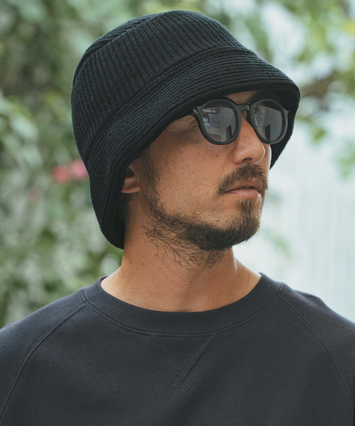 CAMBIO(カンビオ)】Rib Knit Bucket Hat バケットハット(OP-242-018