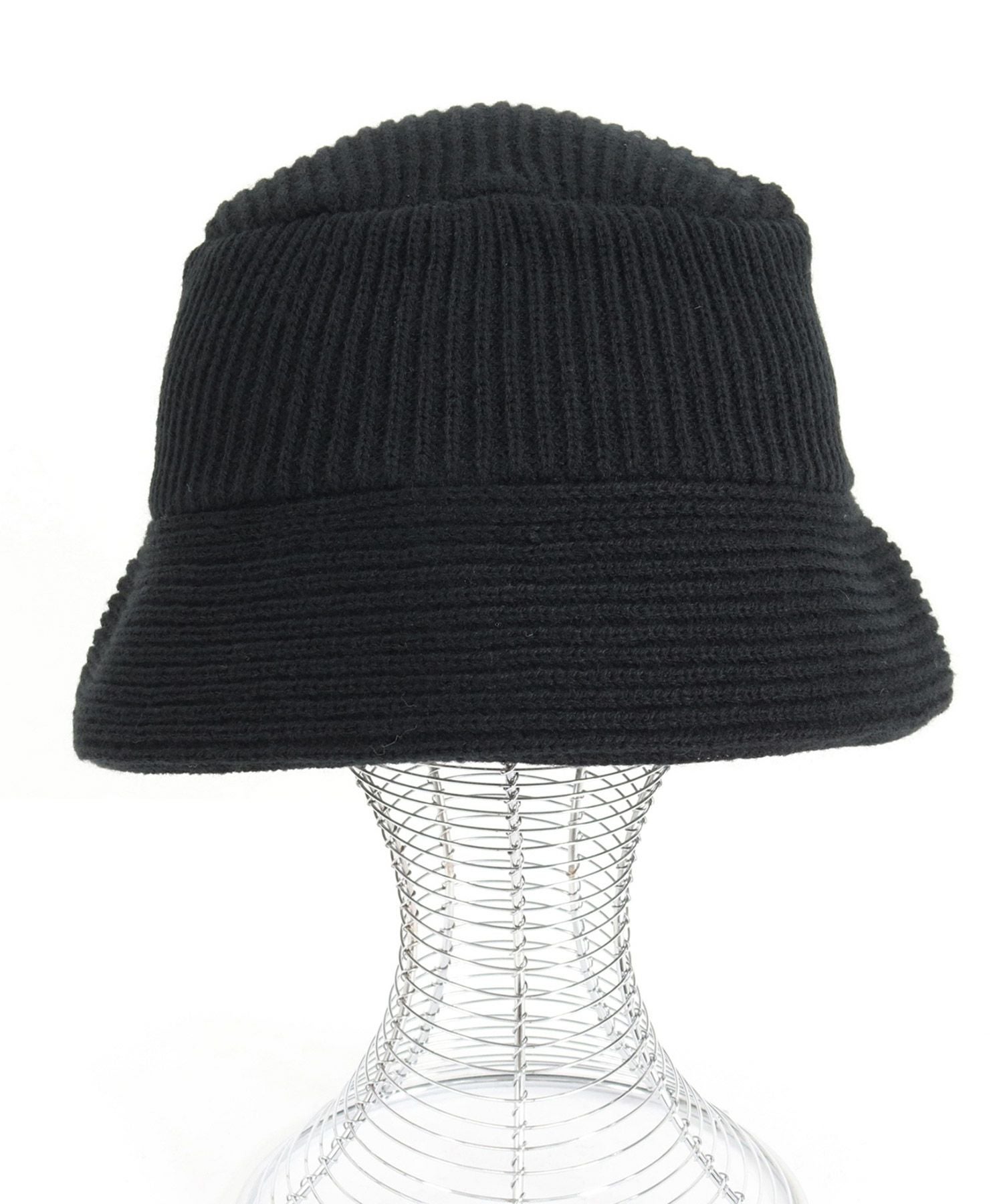 CAMBIO(カンビオ)】Rib Knit Bucket Hat バケットハット(OP-242-018