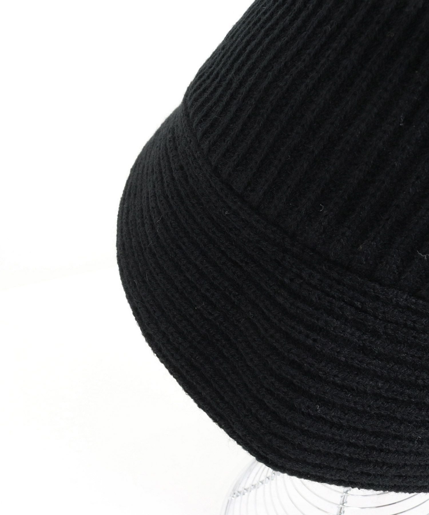 CAMBIO(カンビオ)】Rib Knit Bucket Hat バケットハット(OP-242-018