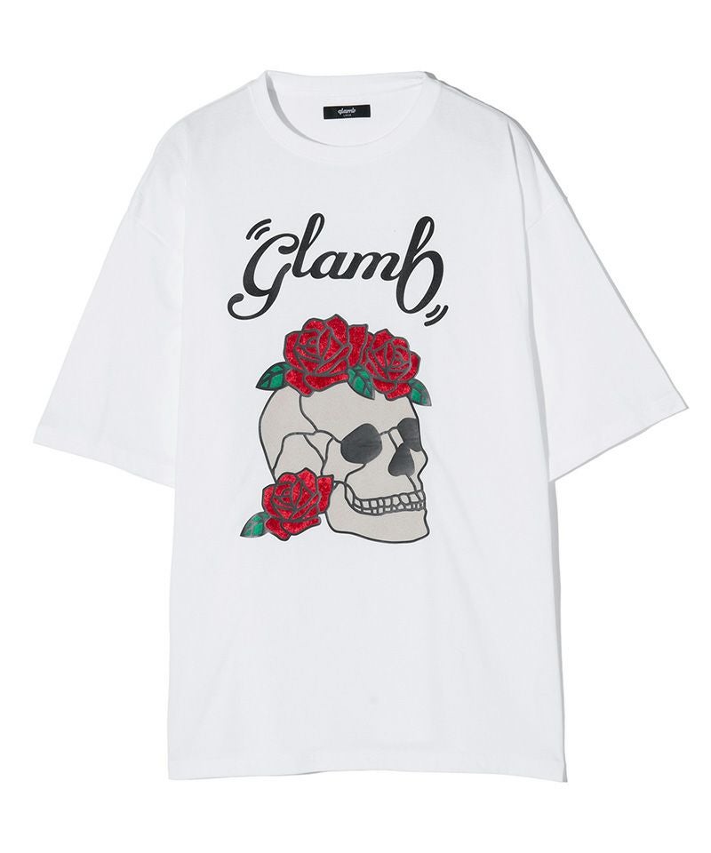 30%OFF【glamb(グラム)】Stained Glass Skull T-Shirt ステンドグラス