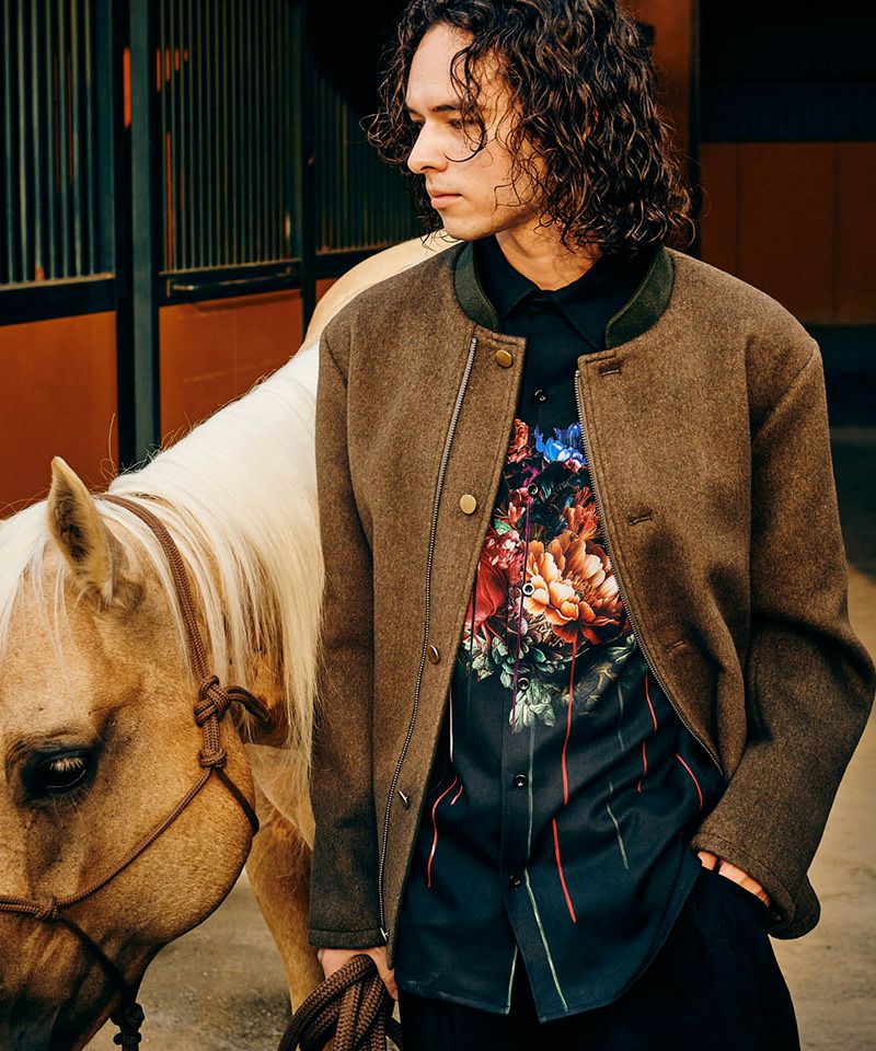 30%OFF【glamb(グラム)】Noize Ska Cardigan ノイズ スカ カーディガン