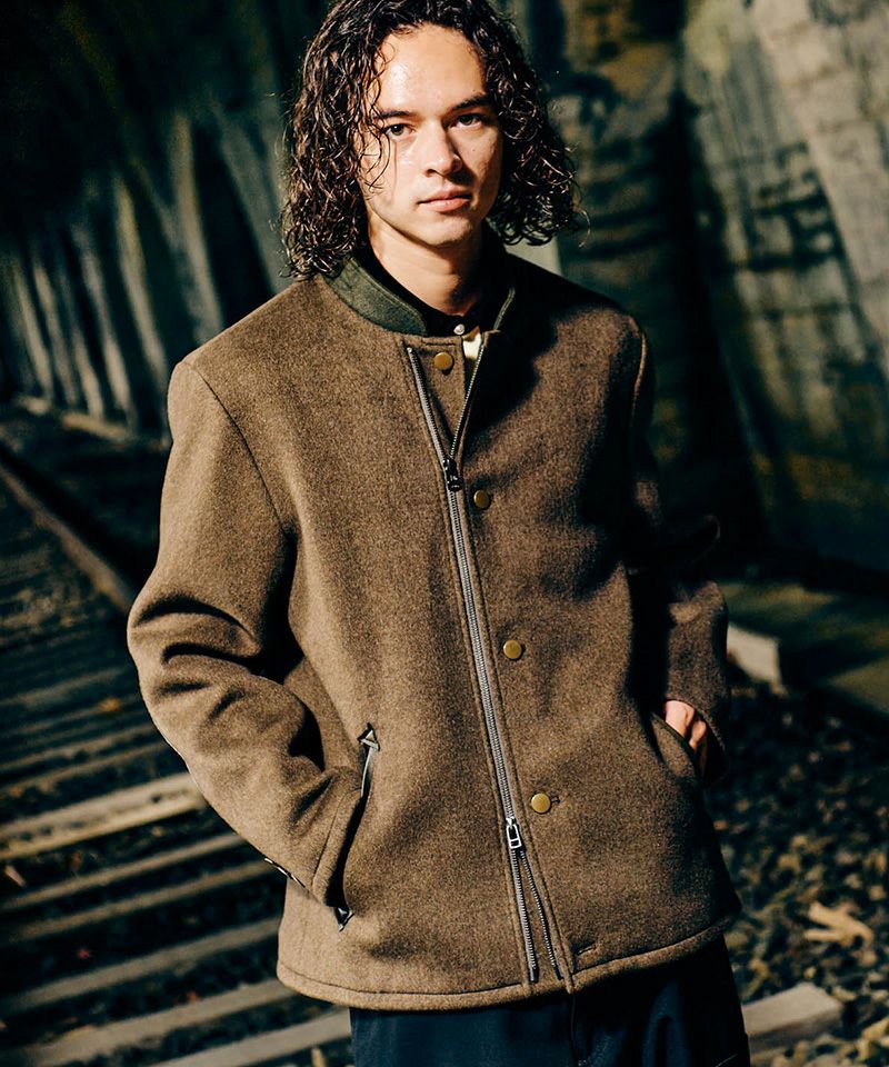 20%OFF【glamb(グラム)】Melton Napoleon Blouson メルトンナポレオン 20%OFF【glamb(グラム)】Melton Napoleon Blouson メルトンナポレオン