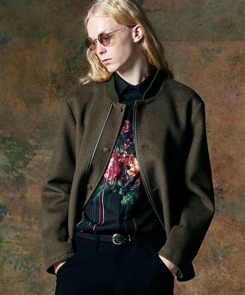 20%OFF【glamb(グラム)】Melton Napoleon Blouson メルトンナポレオン