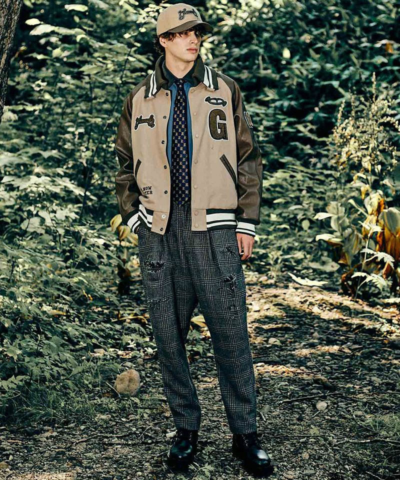 20%OFF【glamb(グラム)】Out of Society Tweed Slacks アウトオブ