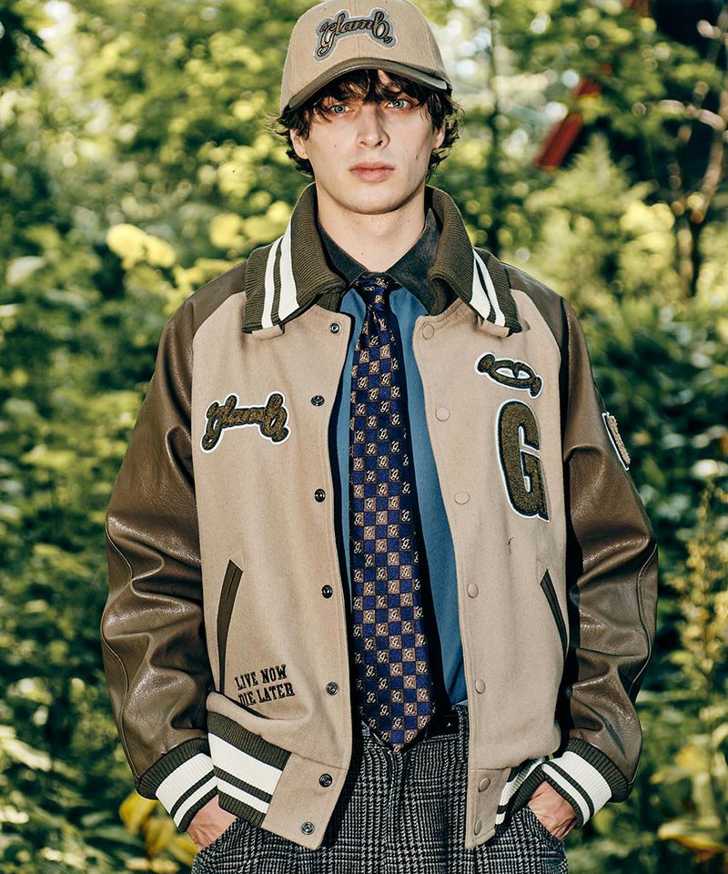glamb GB0420/JKT02 ジャケット 30%OFF【glamb(グラム)】GB Letterman Jacket ジービーレターマン