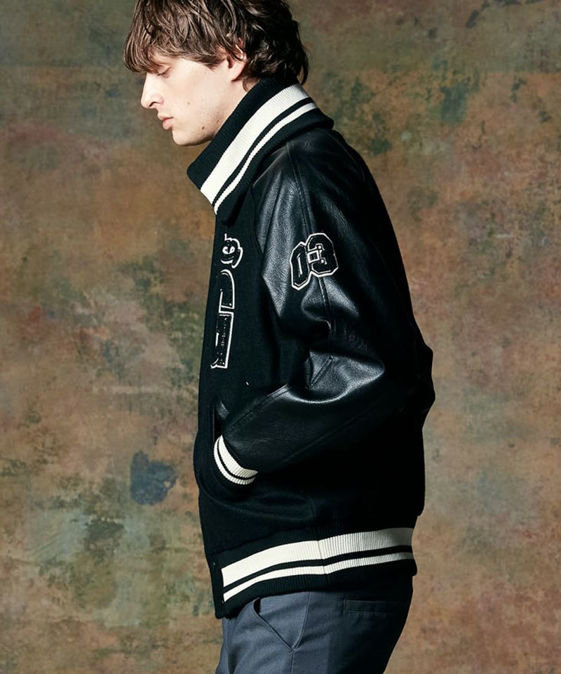 glamb GB0420/JKT02 ジャケット 30%OFF【glamb(グラム)】GB Letterman Jacket ジービーレターマン