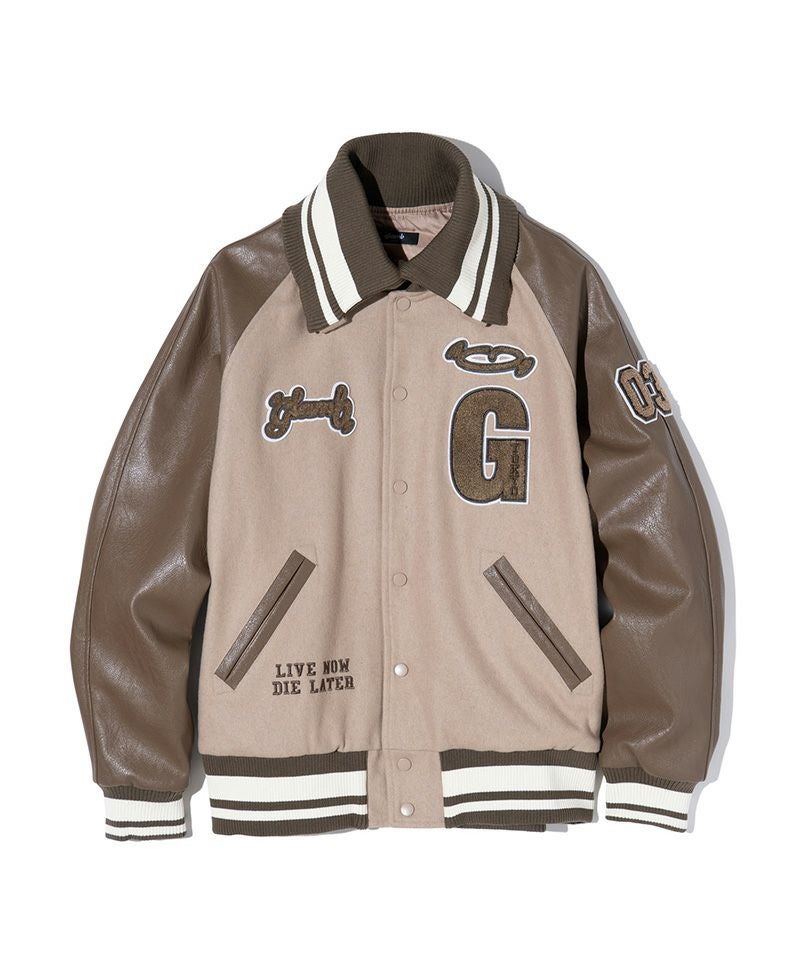 glamb グラム 変形アシンメトリーデザイン ラムレザージャケット ブラウン glamb ジャケット GB12AT / JKT21 Collins down JKT / グラム GB12AT