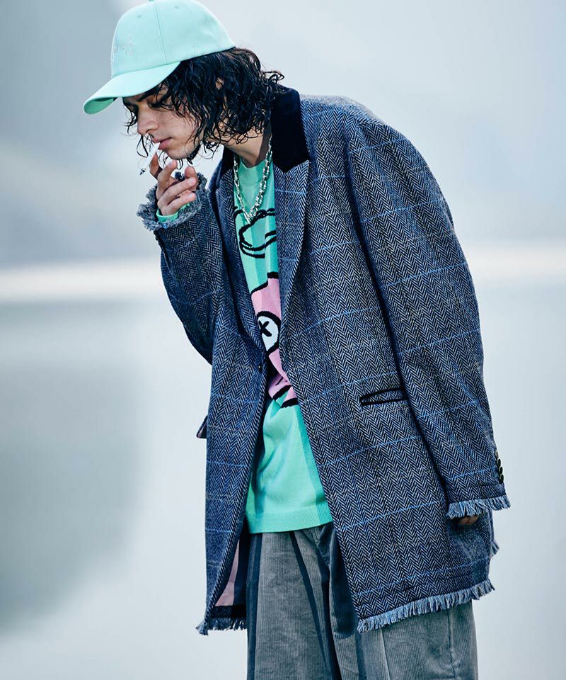 20%OFF【glamb(グラム)】Cut Off Chester Coat カットオフチェスター