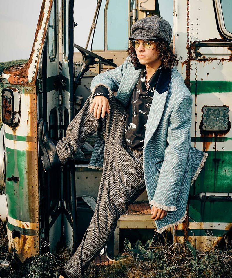 20%OFF【glamb(グラム)】Cut Off Chester Coat カットオフチェスター