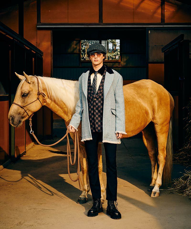 30%OFF【glamb(グラム)】Cut Off Chester Coat カットオフチェスター