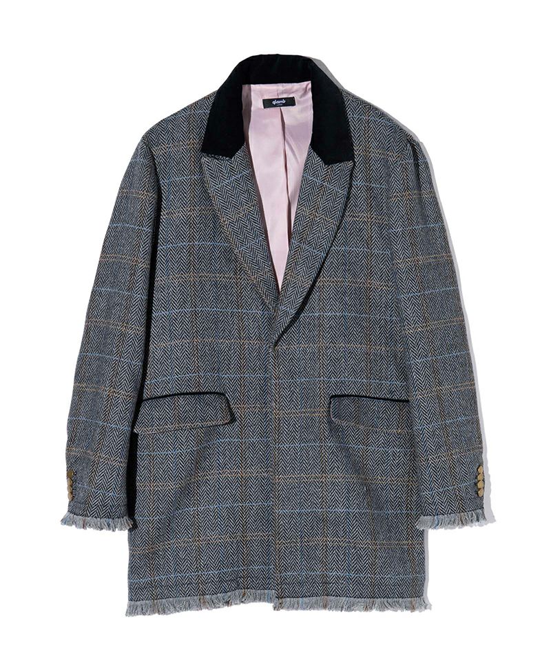 20%OFF【glamb(グラム)】Cut Off Chester Coat カットオフチェスター