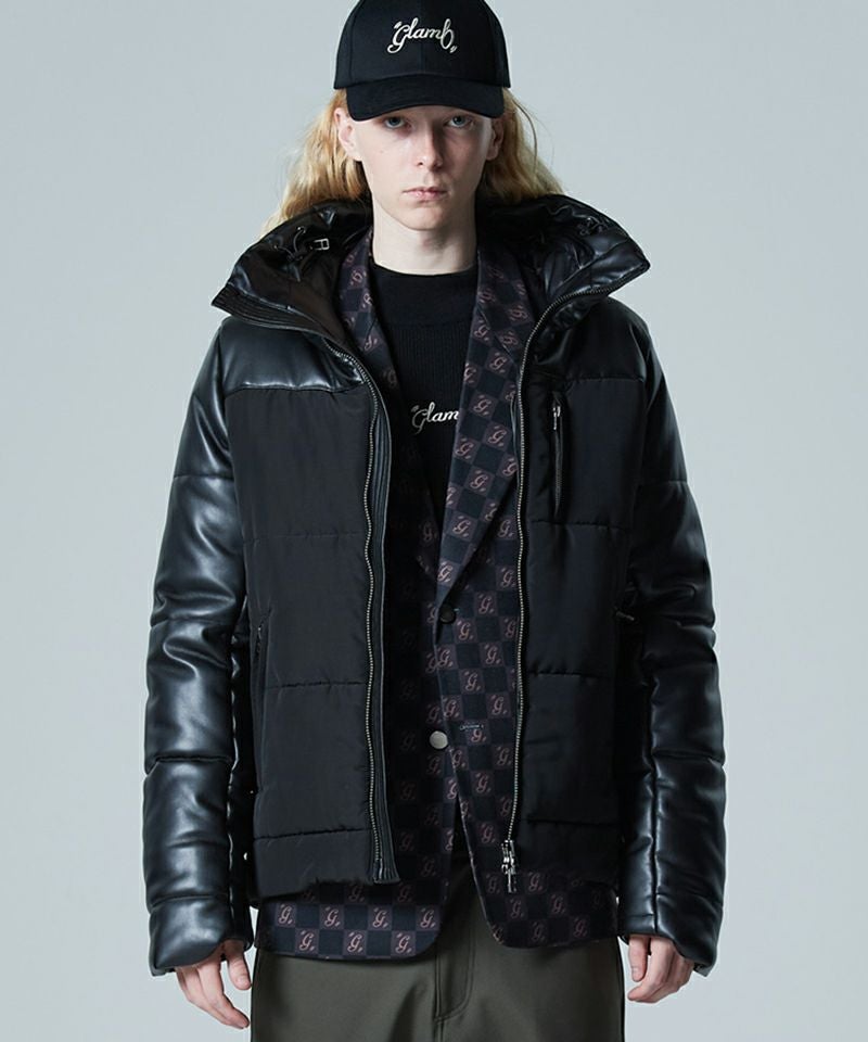 20%OFF【glamb(グラム)】Combination Padded Jacket コンビネーション