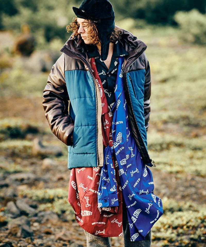 20%OFF【glamb(グラム)】Combination Padded Jacket コンビネーション 