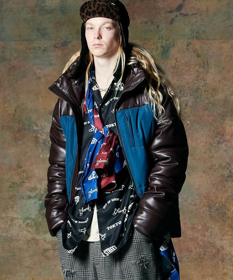 20%OFF【glamb(グラム)】Combination Padded Jacket コンビネーション 