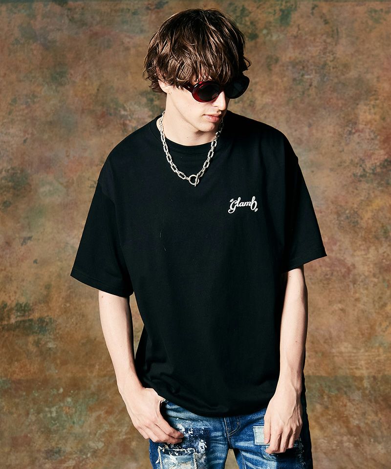50%OFF【glamb(グラム)】Peace Bouquet T-Shirt ピースブーケTシャツ