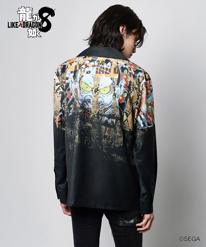 glamb(グラム)】Goro Majima Shirts ゴロウマジマシャツ(GB0324-LD04