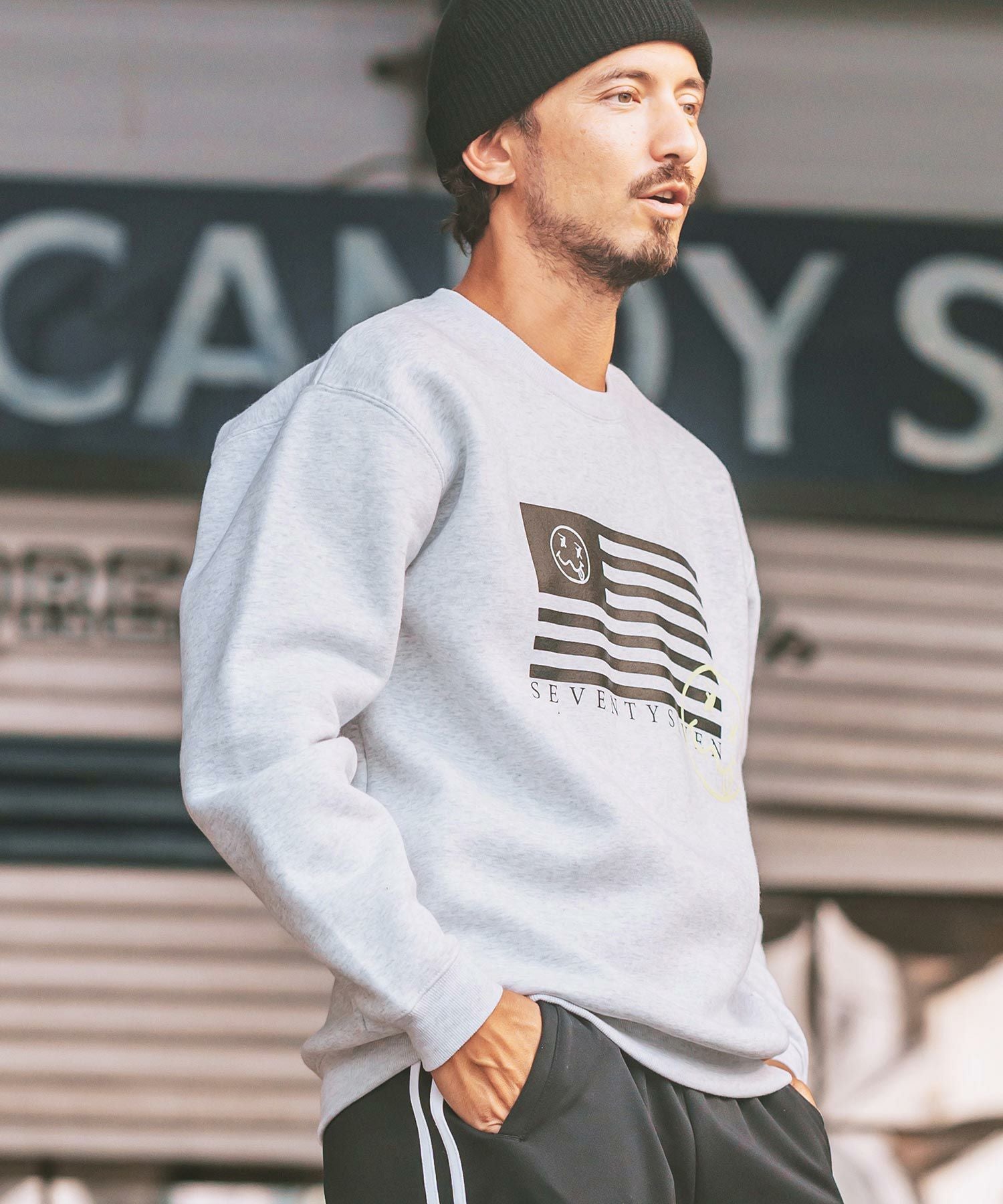 30%OFF【seventy seven(セブンティセブン)】middle onz sweat shirts