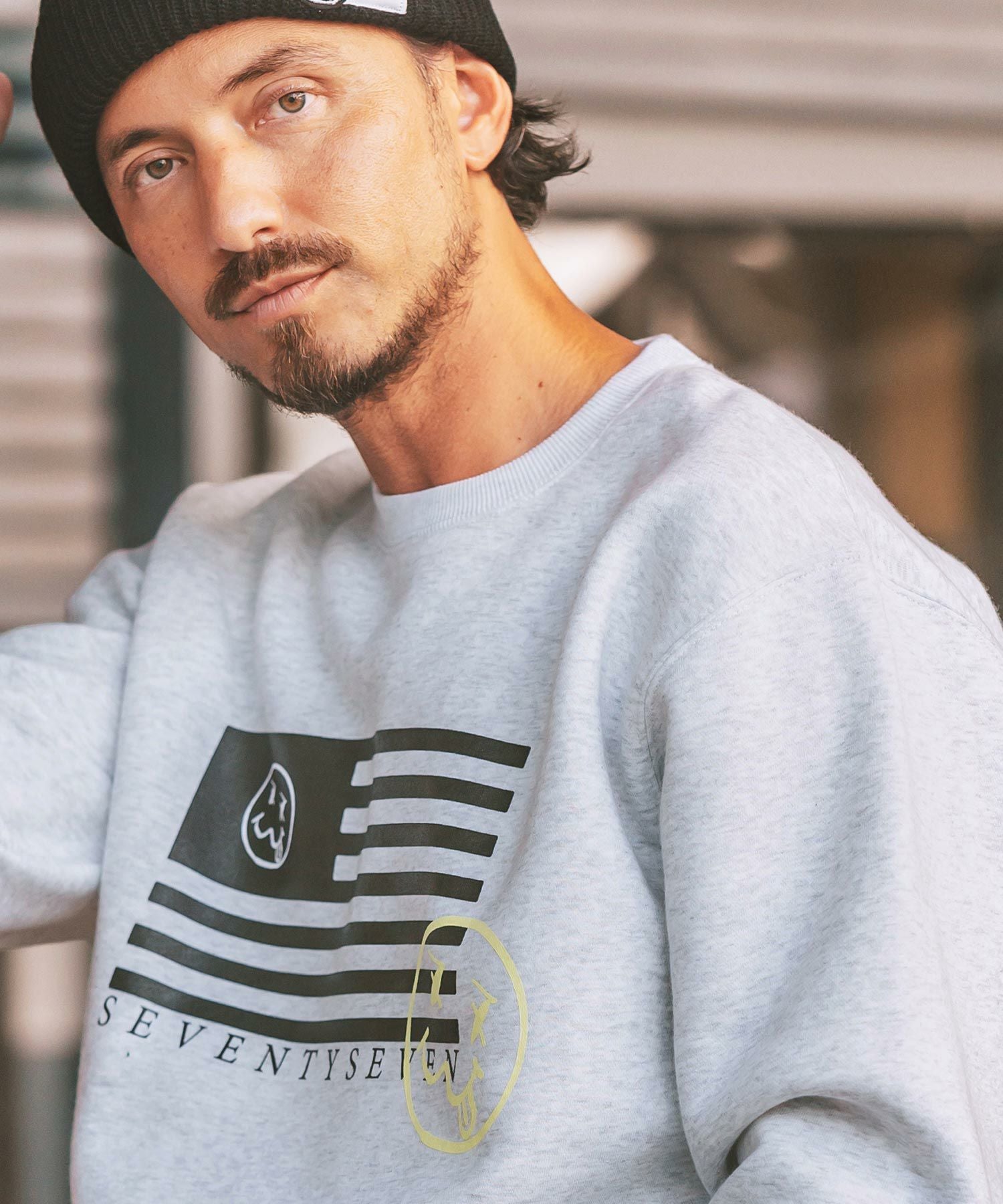 30%OFF【seventy seven(セブンティセブン)】middle onz sweat shirts