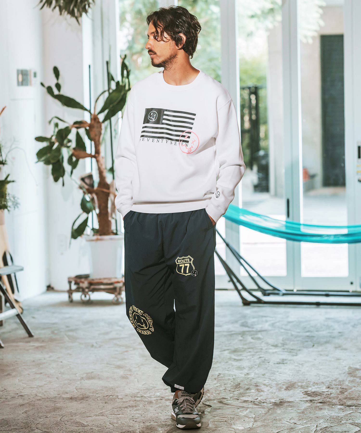 30%OFF【seventy seven(セブンティセブン)】middle onz sweat shirts