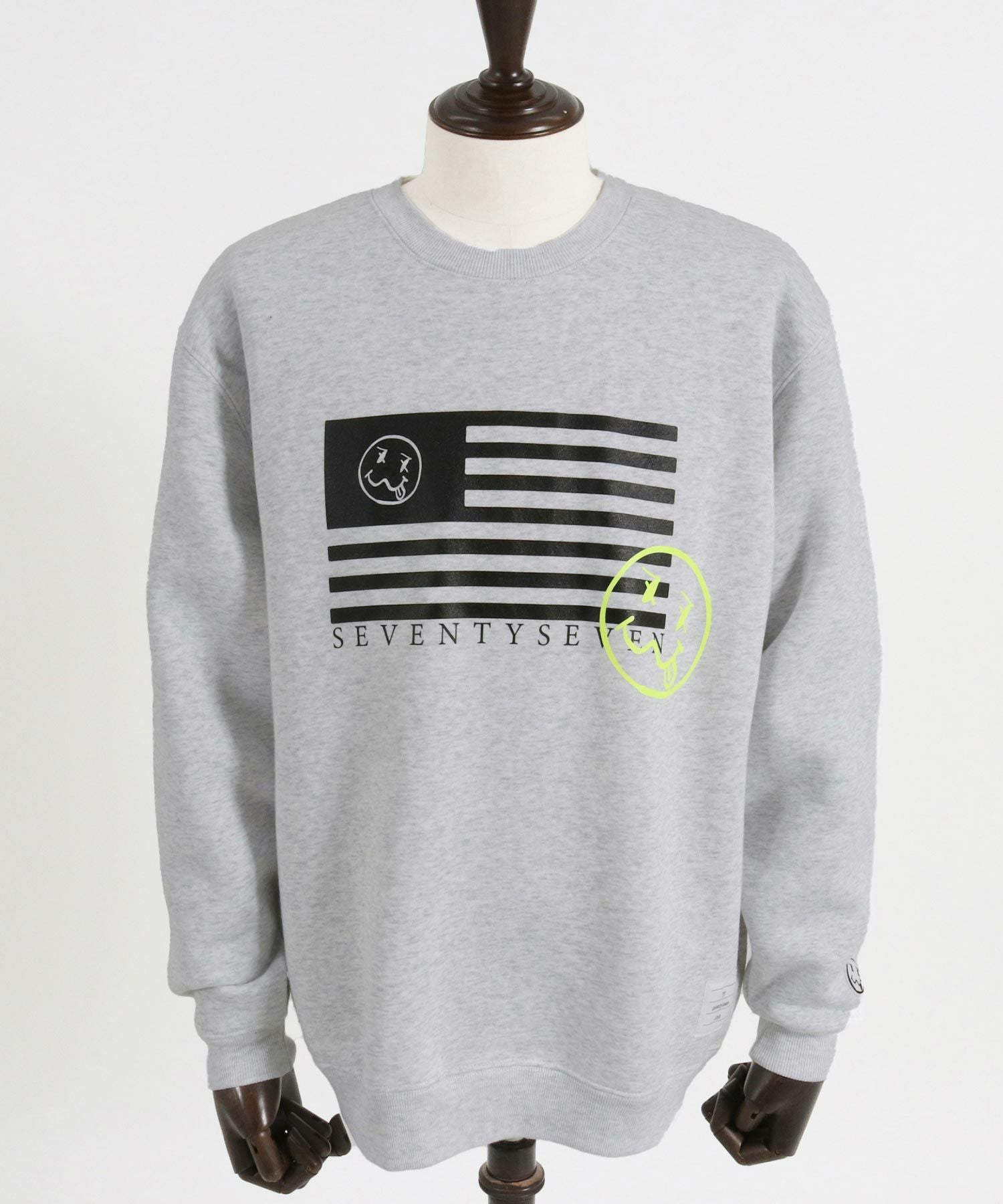 50%OFF【seventy seven(セブンティセブン)】middle onz sweat shirts