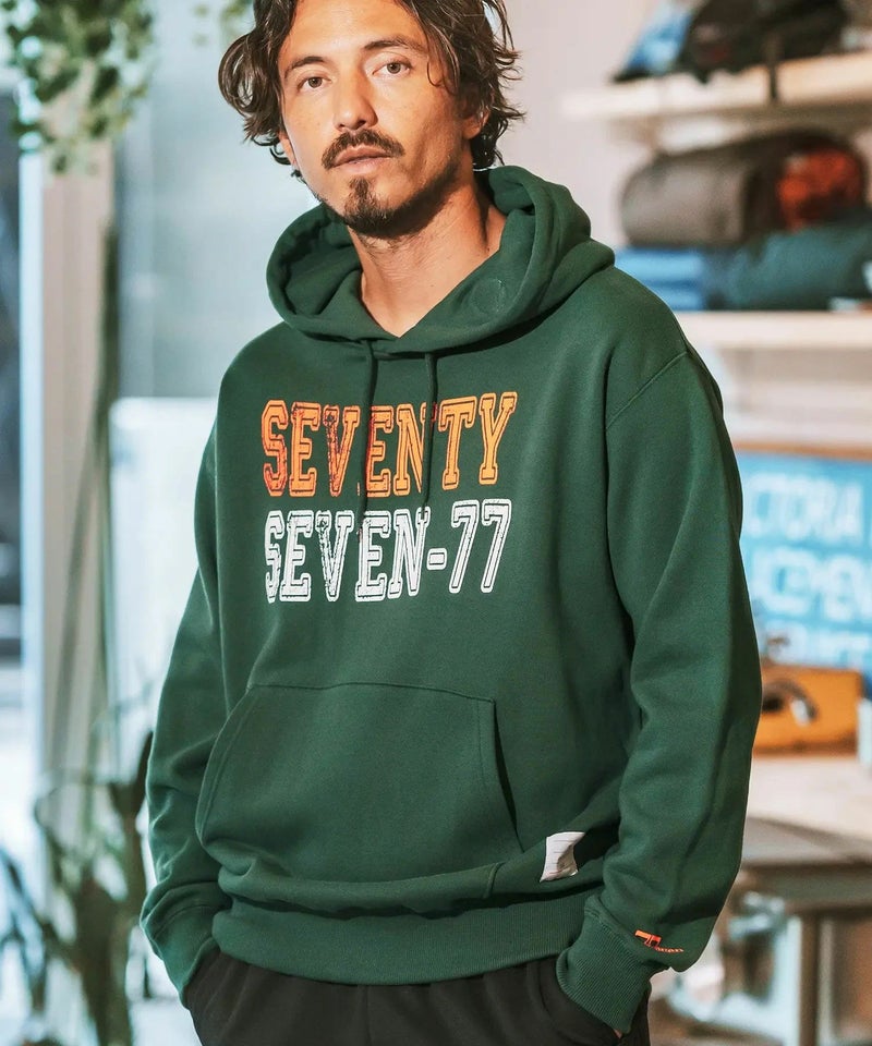 50%OFF【seventy seven(セブンティセブン)】middle onz sweat P-O 