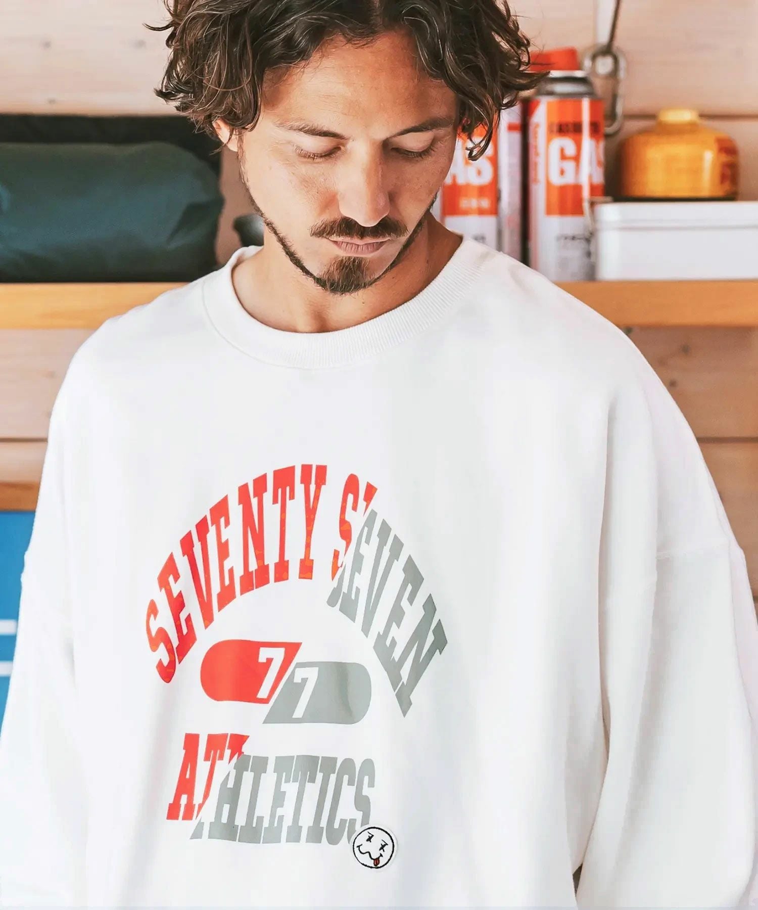 30%OFF【seventy seven(セブンティセブン)】middle onz sweat shirts
