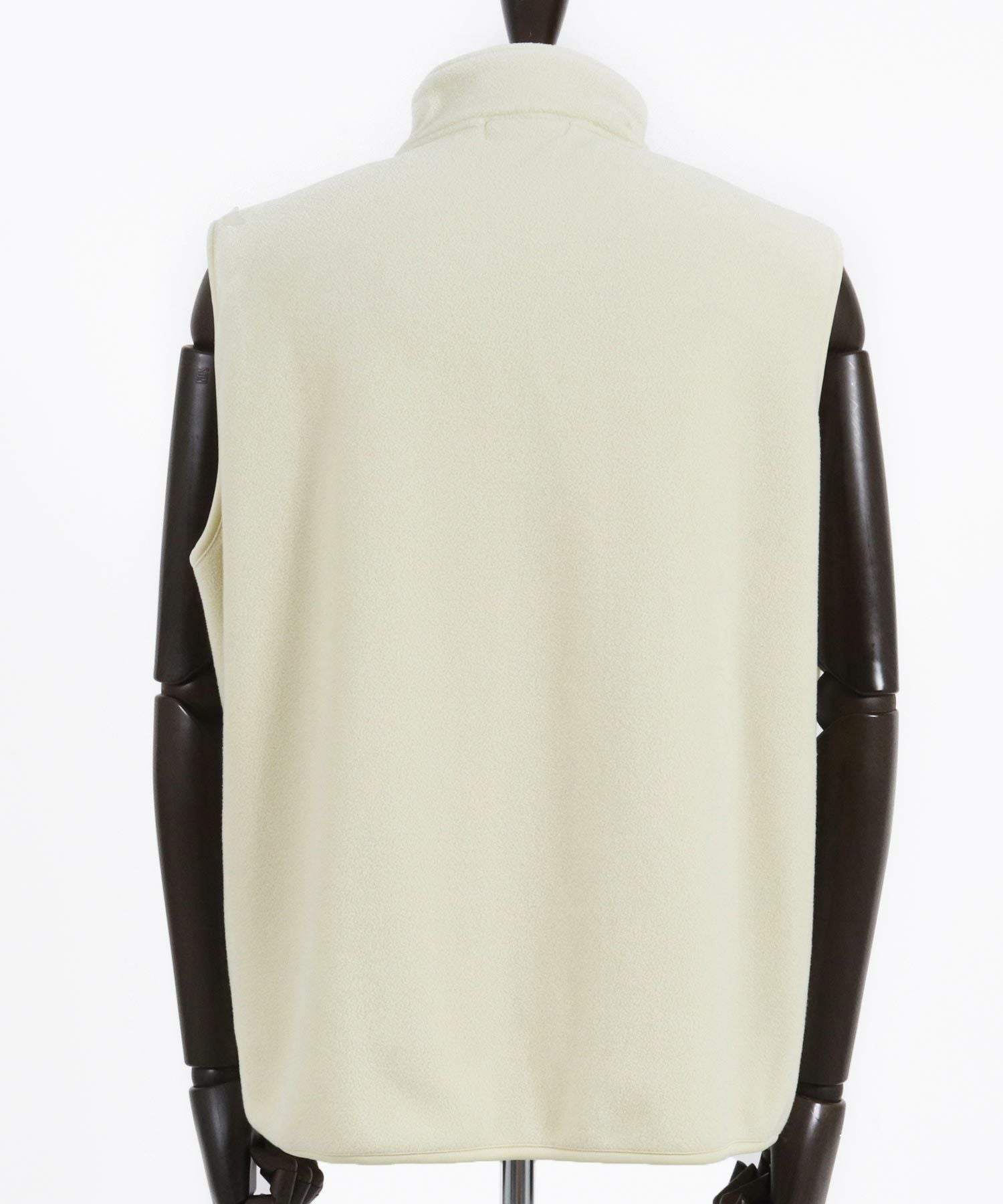 30%OFF【seventy seven(セブンティセブン)】fleece zip vest ベスト