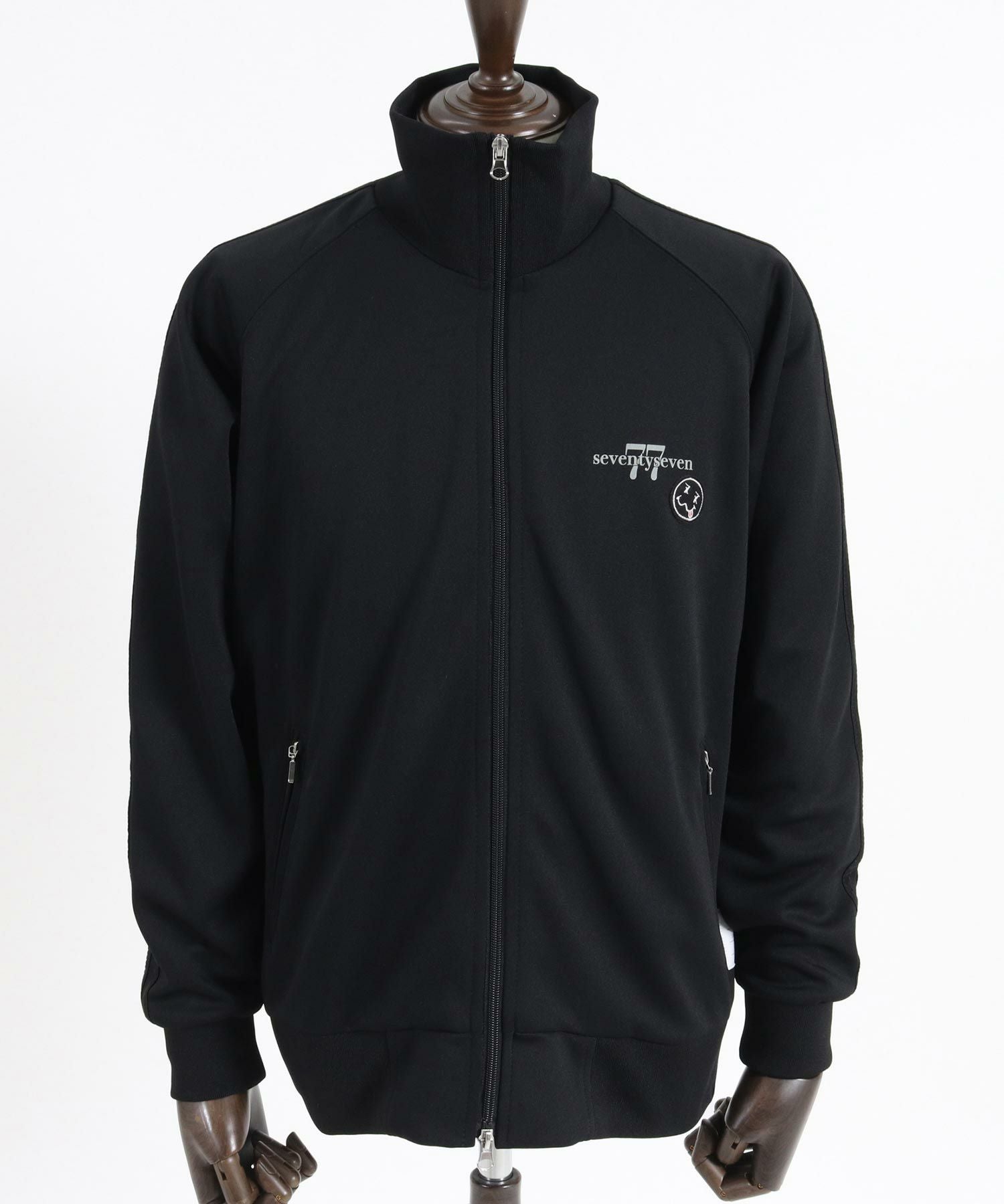 30%OFF【seventy seven(セブンティセブン)】W zip line jersey track