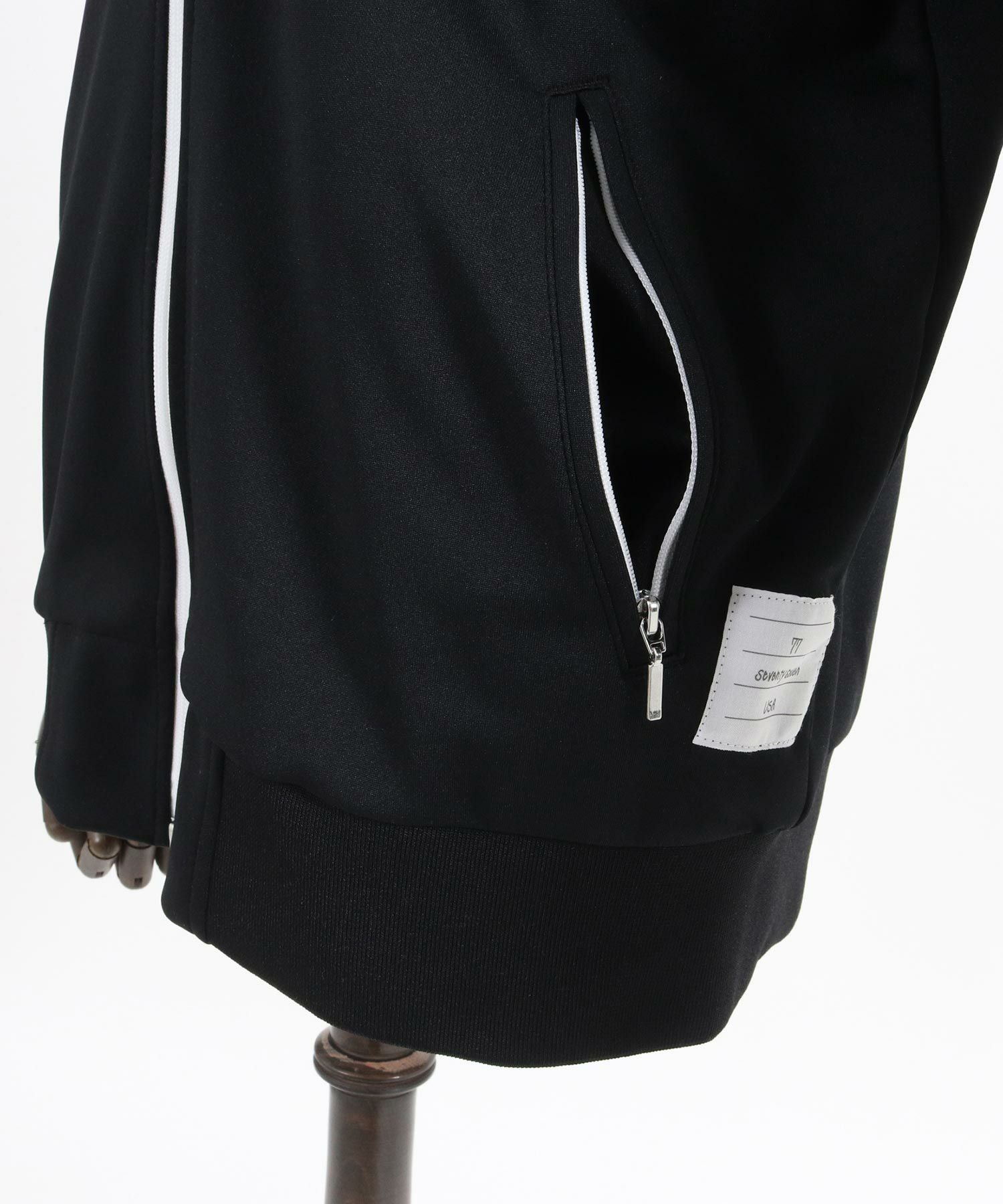 50%OFF【seventy seven(セブンティセブン)】W zip line jersey track